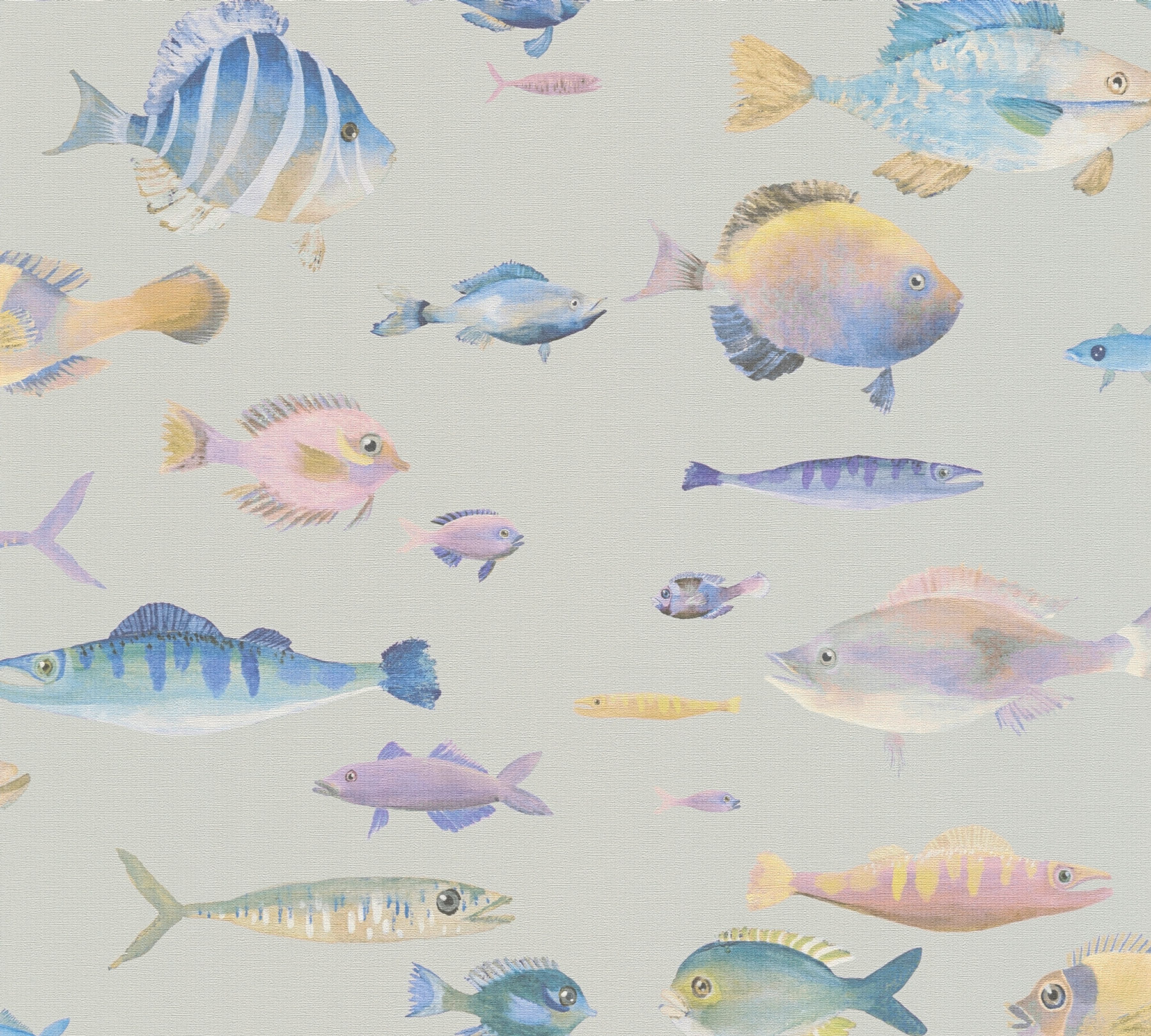 AS Vliestapete PintWalls II Tiertapete Grau 396964