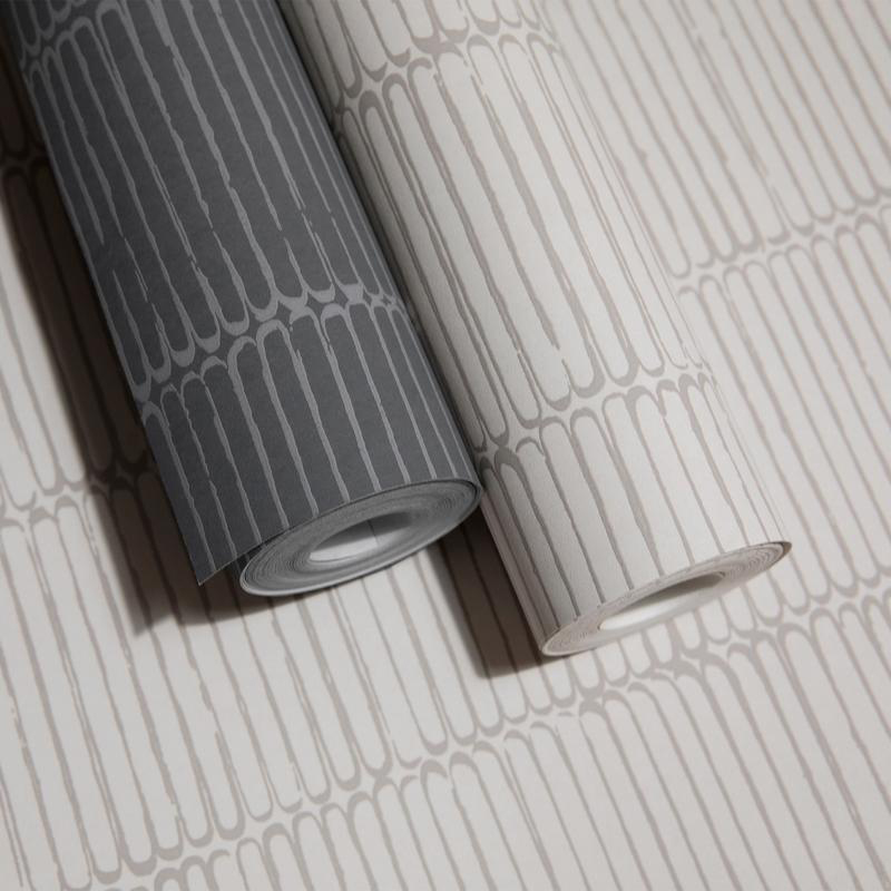 Hohenberger Vliestapete Chalk Beams in Order Taupe 65498