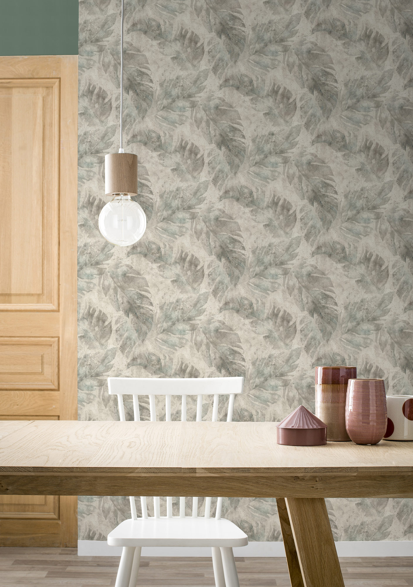 Rasch Vliestapete Beltesto Grau Botanical 416138