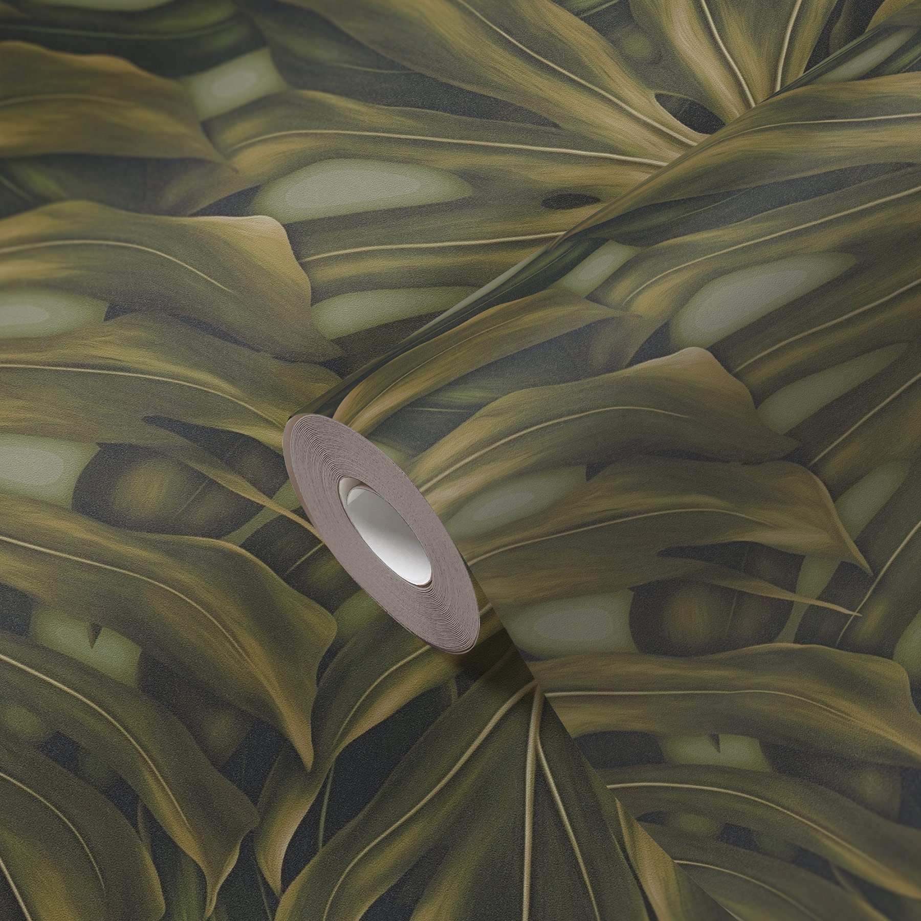 AS Vliestapete PintWalls II Palmenblätter Grün 397011