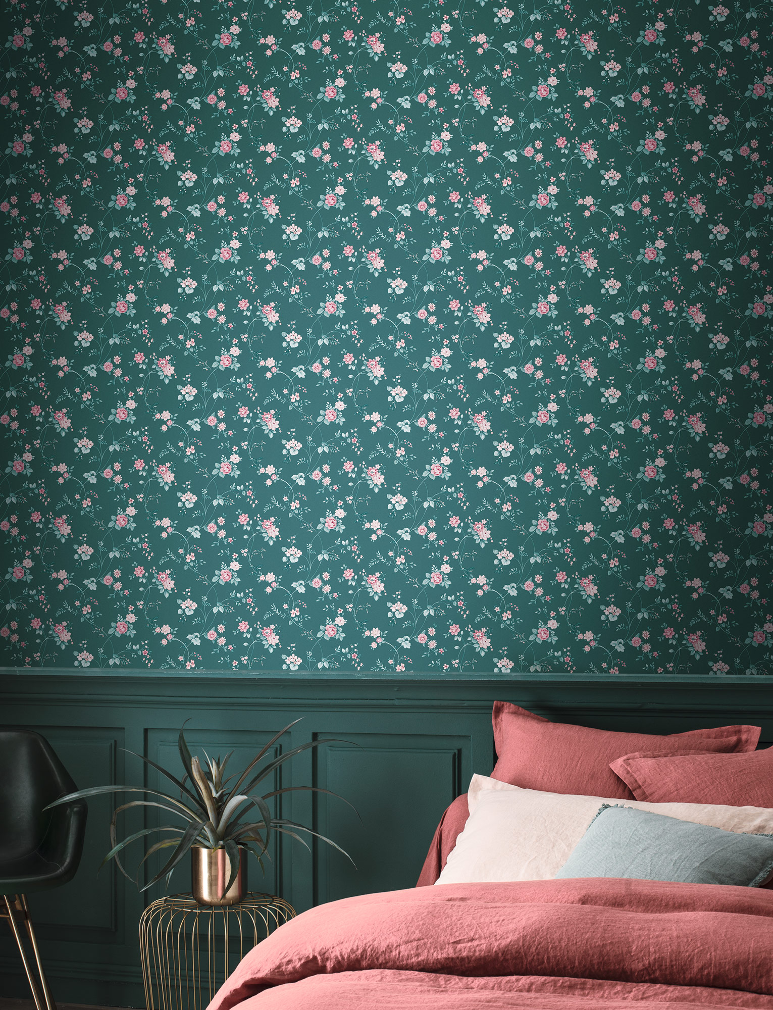 Rasch Textil Vliestapete Petite Fleur 5 Blumen 288291