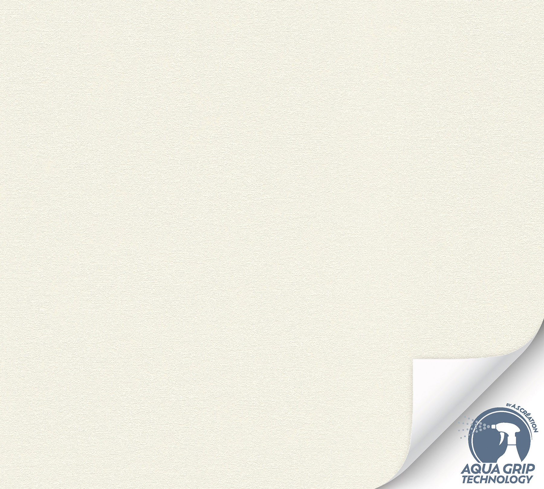 AS Vliestapete Cosiness Designdrop 2 Uni Creme 792844