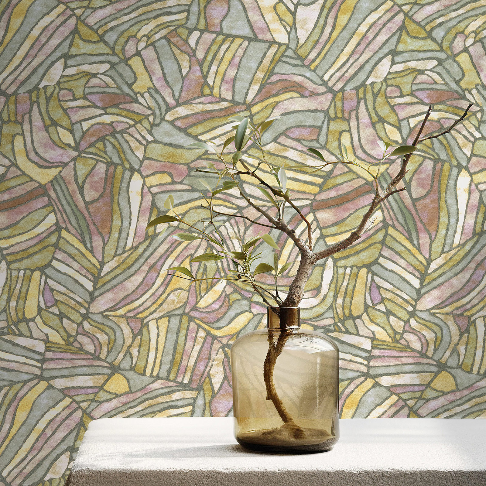 Hohenberger Vliestapete Glasperlen Yuuma Tori 81406