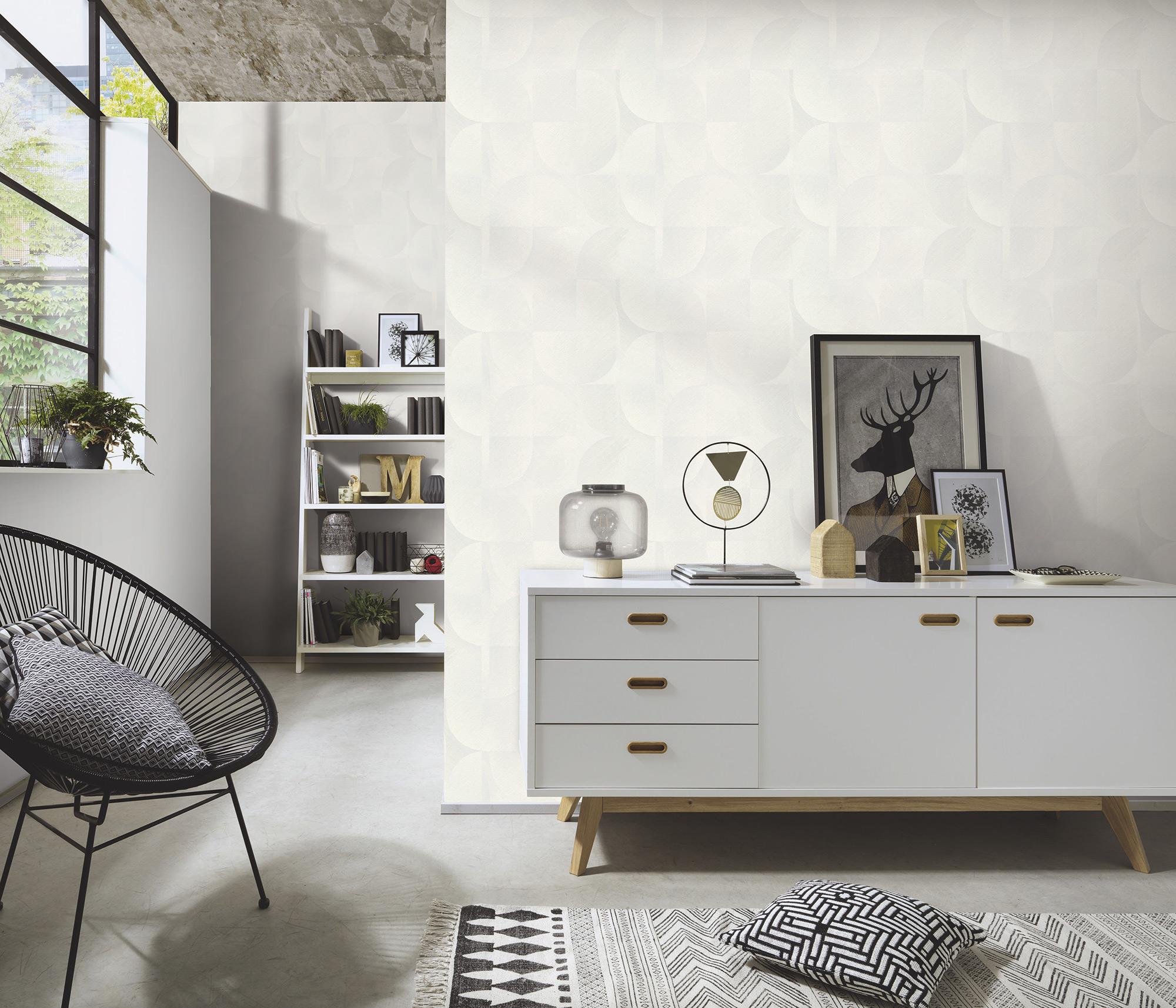 Erismann Vliestapete Martinique creme 1039231