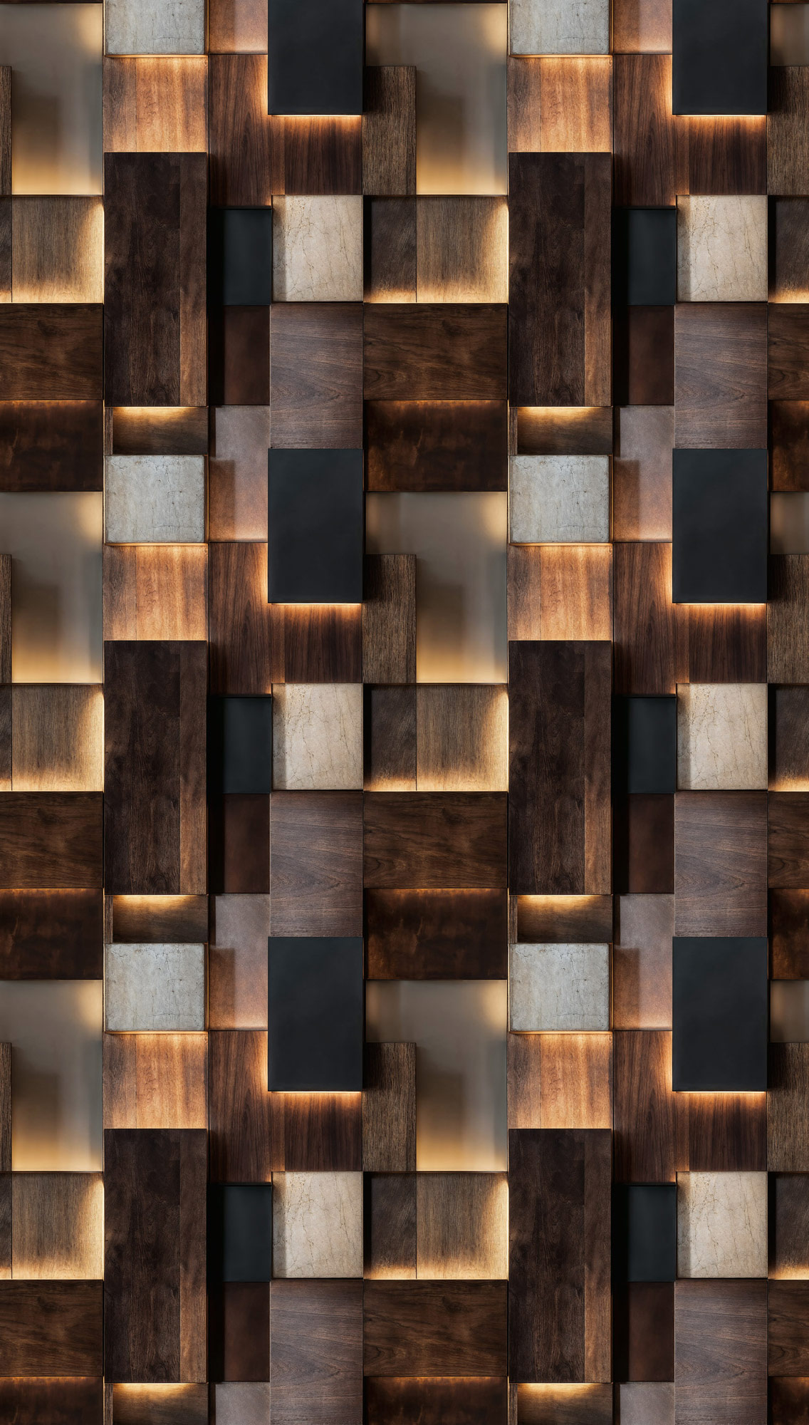 AS Fototapete The Wall 4 3D Optik Braun 792246