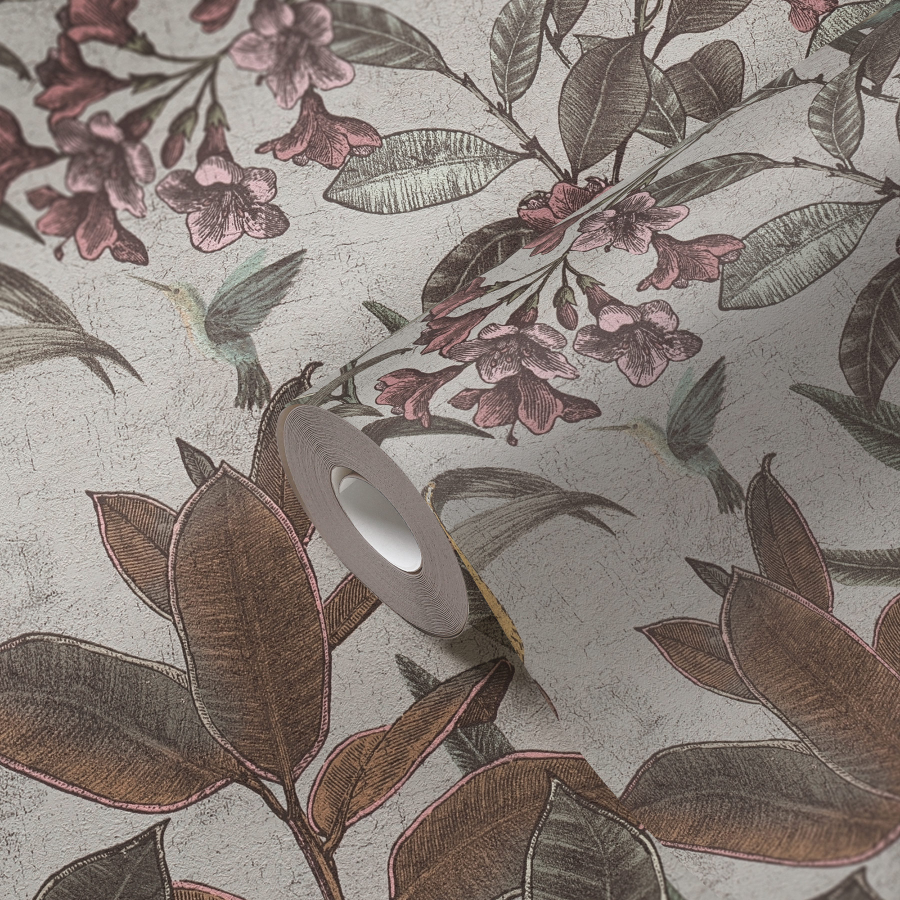 AS Vliestapete PintWalls II Papagei Grün 397484