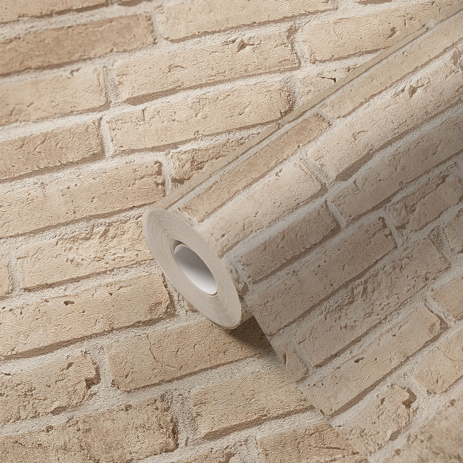 AS Vliestapete Elements 2 Steintapete Beige 355812