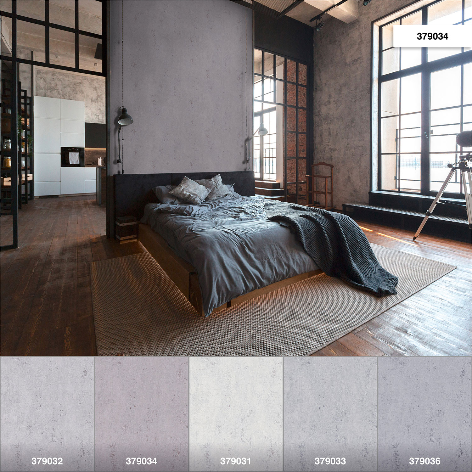 AS Vliestapete Metropolitan Stories 2 Betonoptik 379034