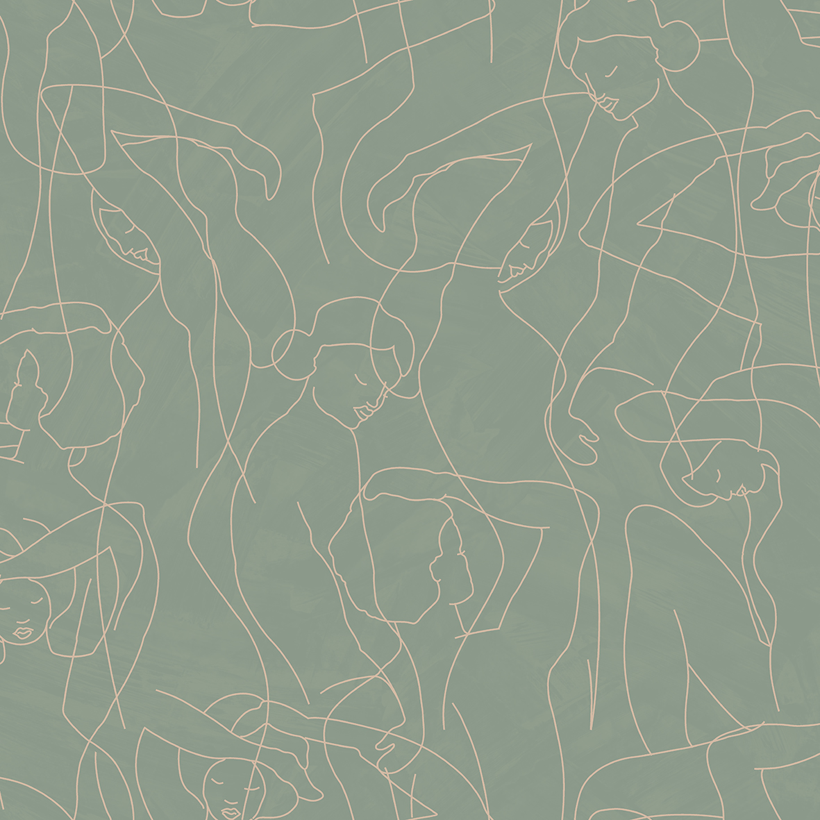 Thomas Vliestapete Soleggiato Meeresgrün