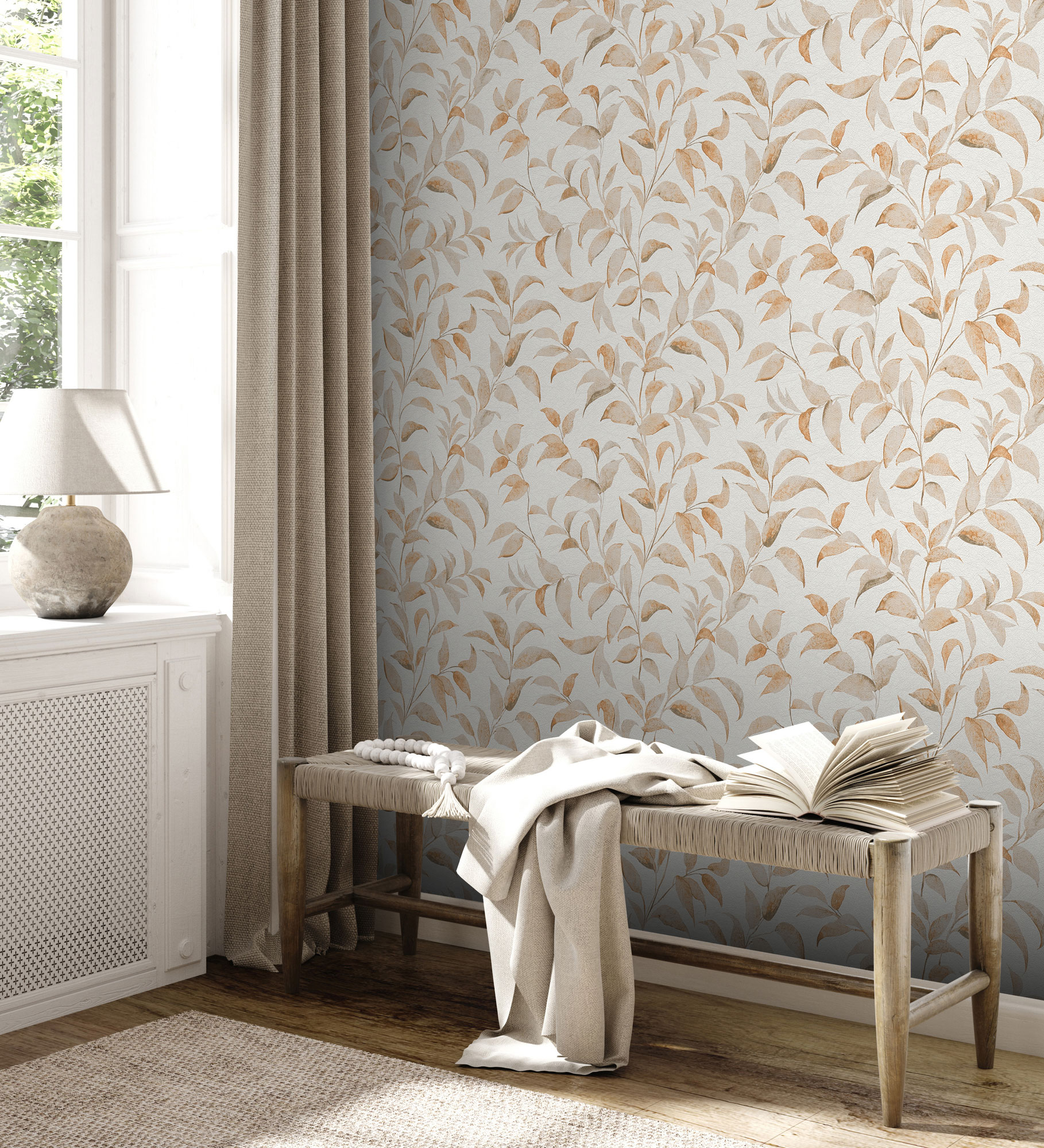 Livingwalls Vliestapete Premium Wall 2 Floral 389623