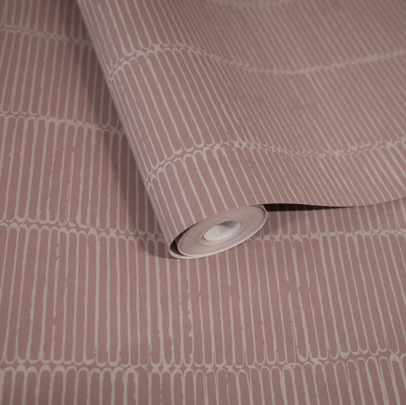 Hohenberger Vliestapete Chalk Beams in Order Blush 65501