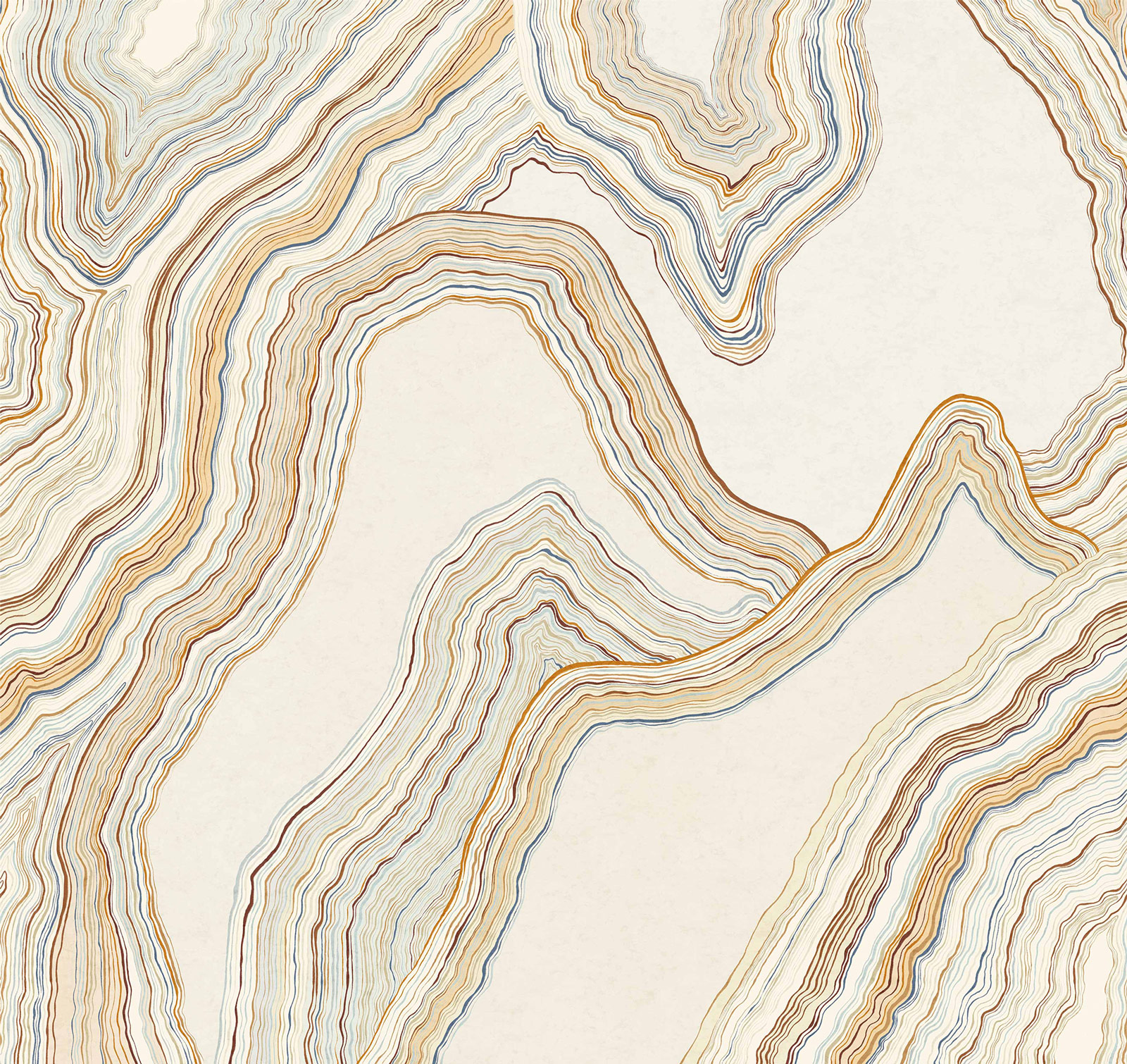 Masureel Fototapete Panel Erosion Dirillo Rust DGERO1011260