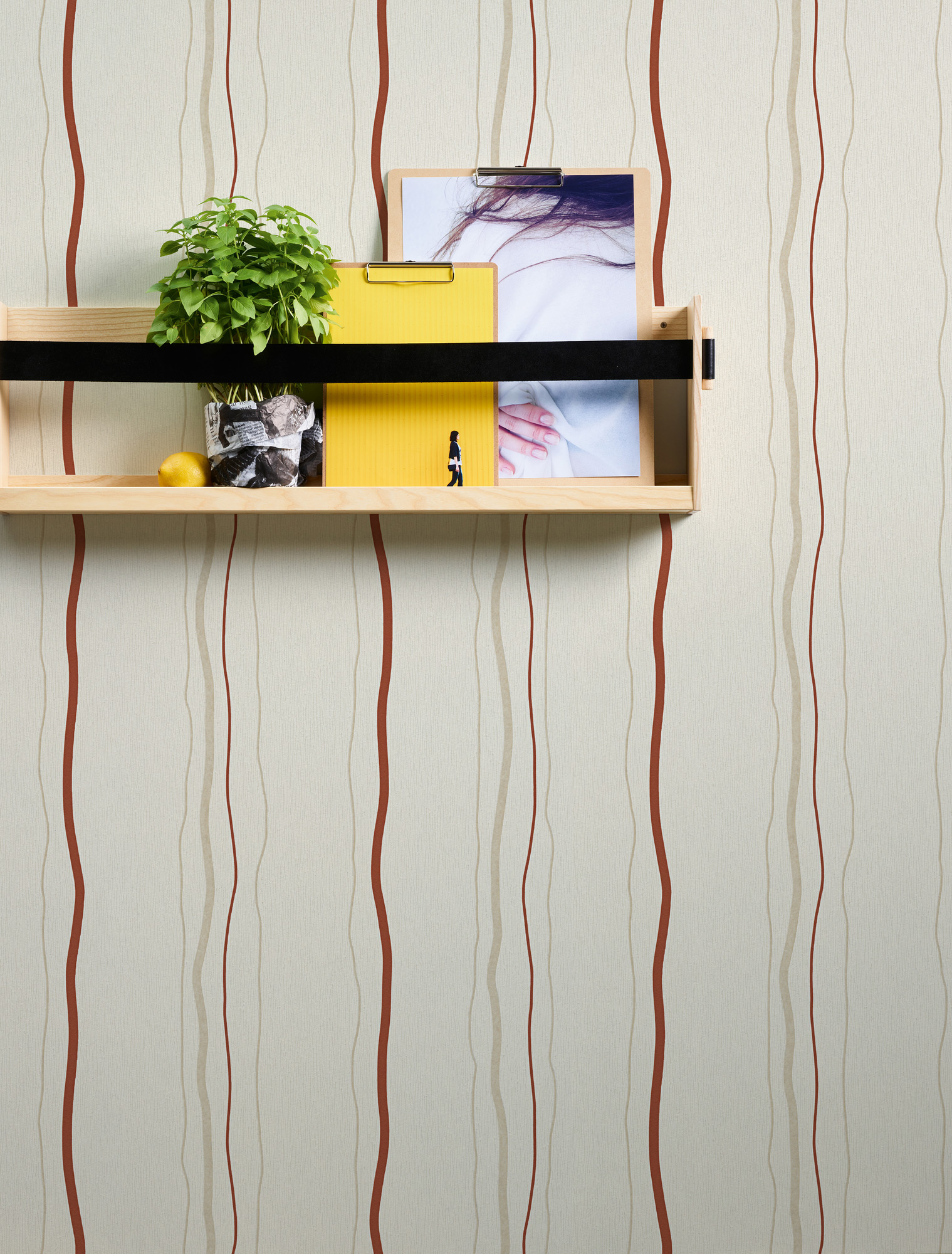 AS Vliestapete Casual Living Creme Streifentapete 958731