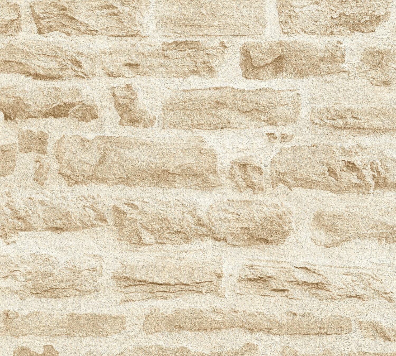 AS Vliestapete Elements 2 Steintapete Beige Mauer 355802