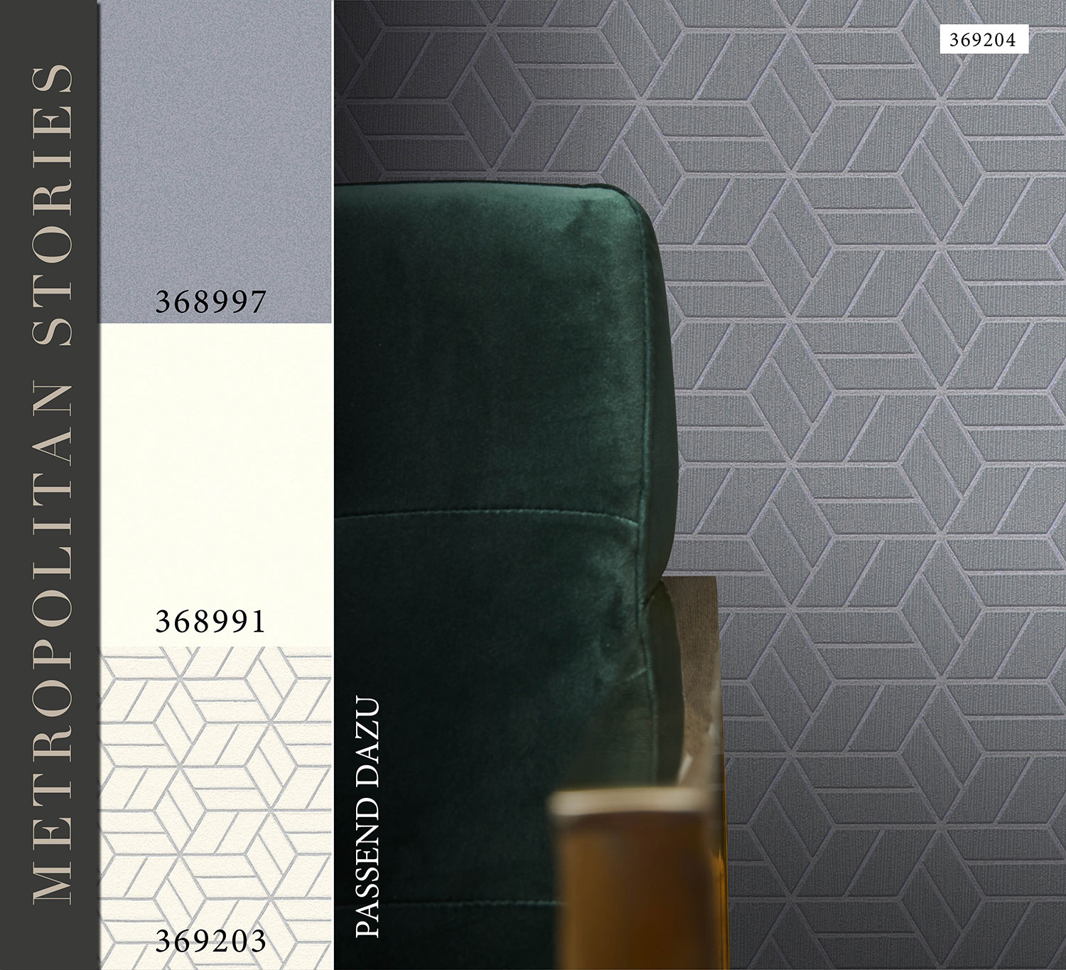 AS Vliestapete Metropolitan Stories Geometrisch 369203