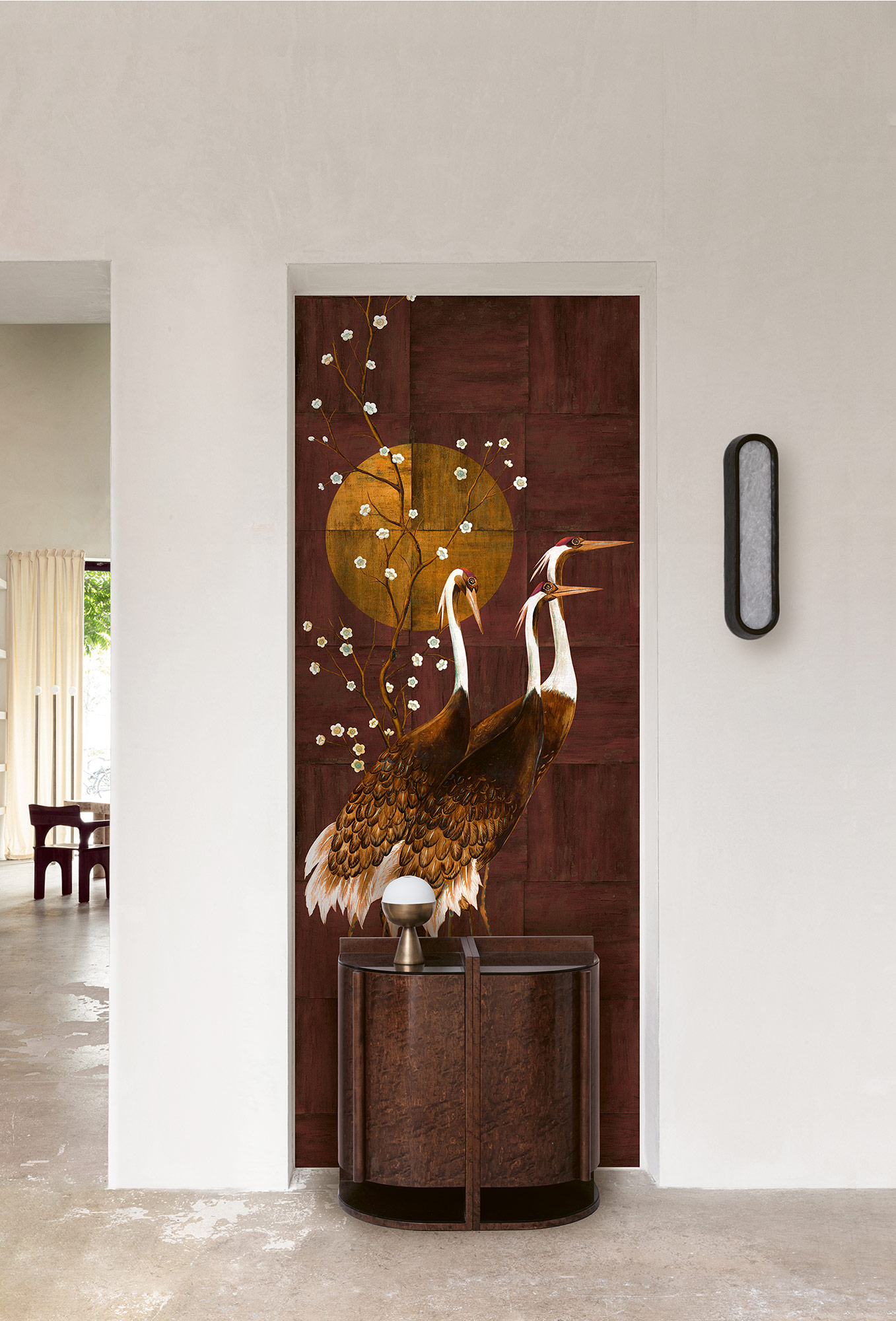 Masureel Fototapete Panel Traces Tsuro Rust DGTRA7011260