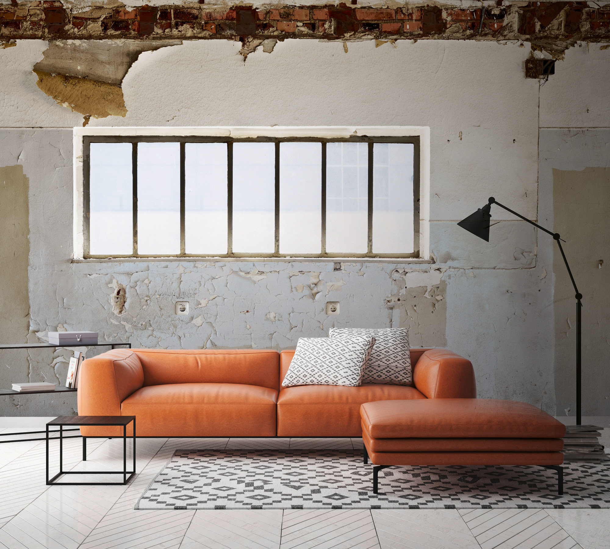 Livingwalls Vliestapete The Wall II Industrie 392241