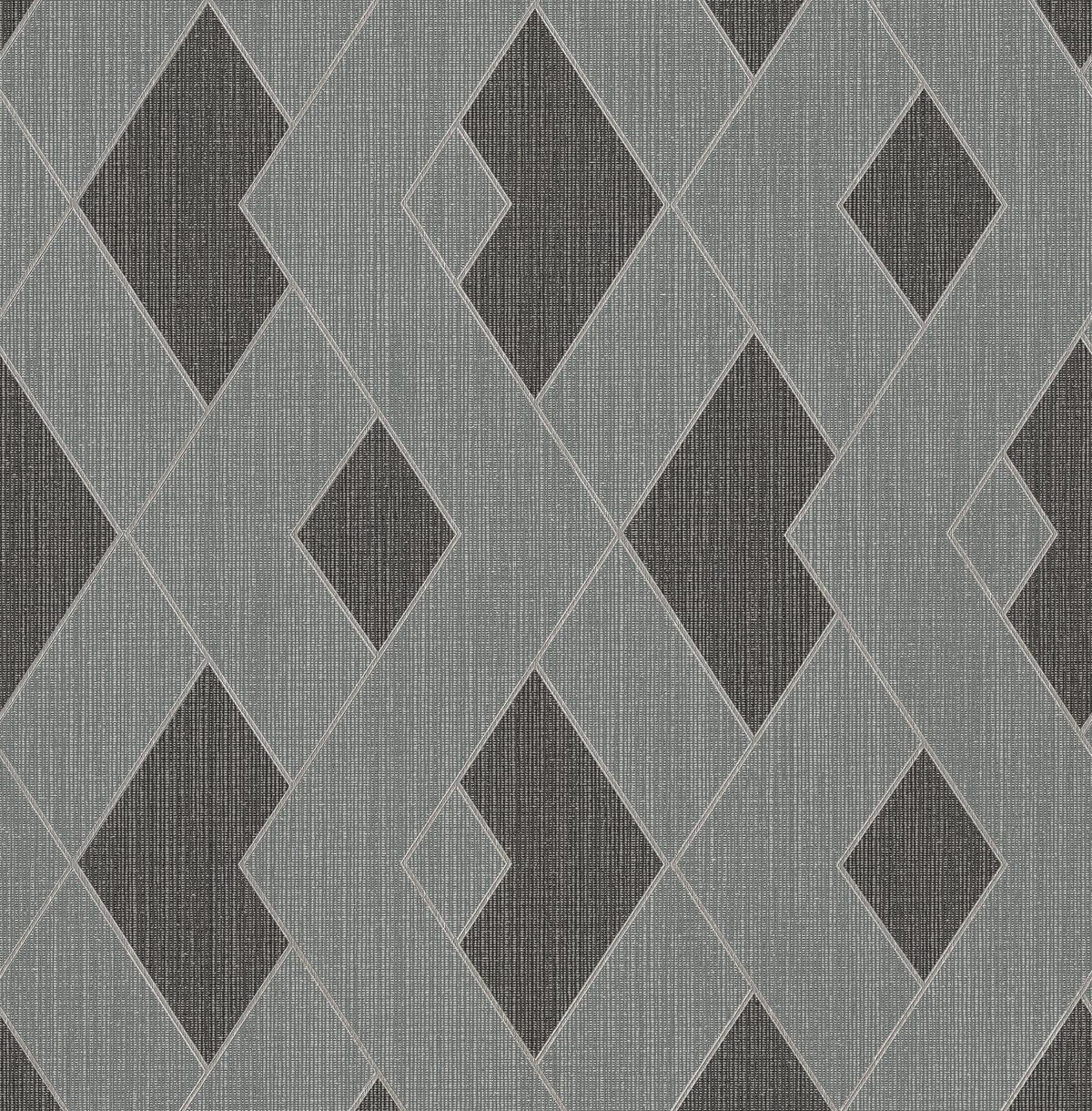 Rasch Textil Vliestapete Splendor Rautenmuster 109117