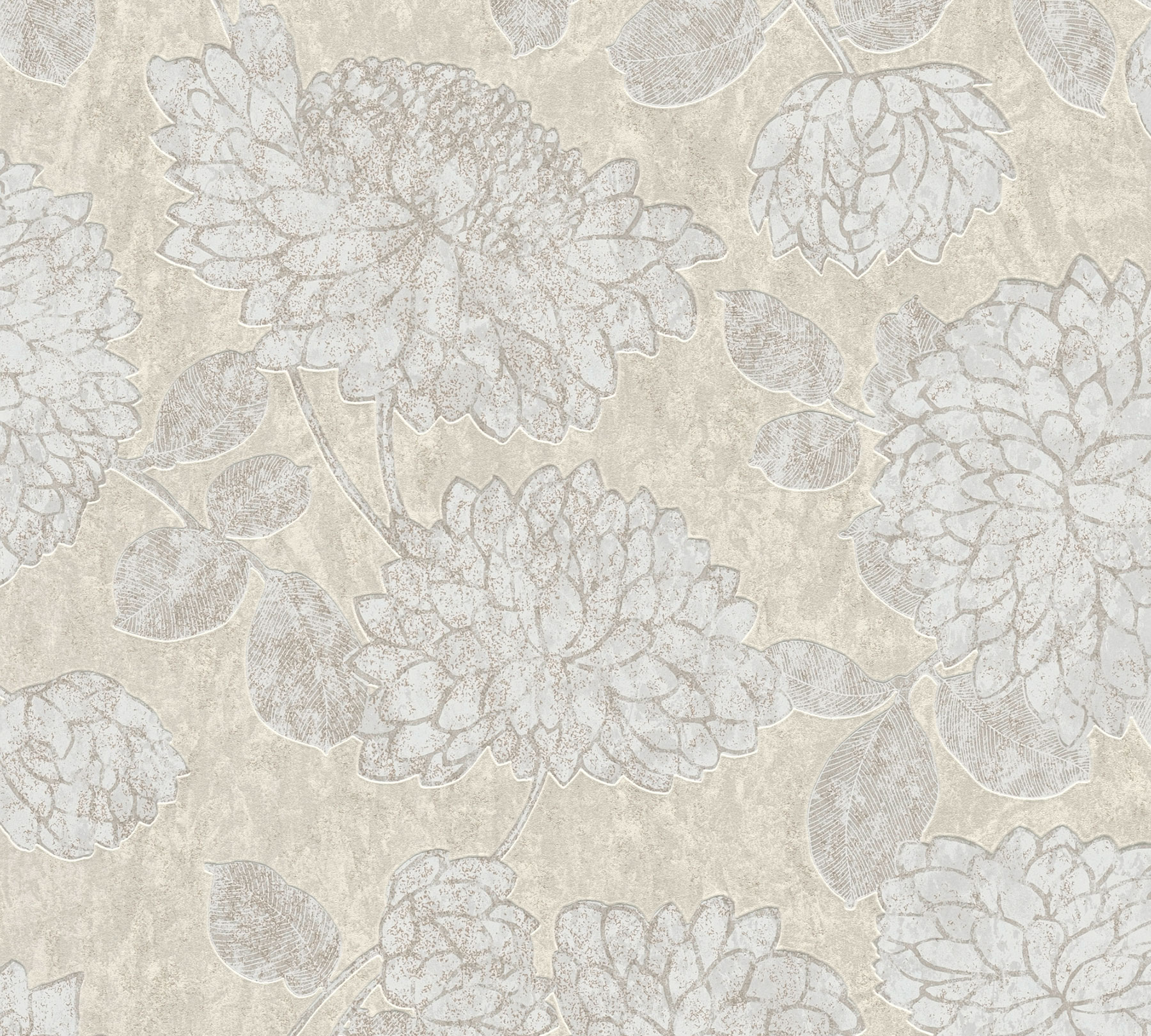 AS Vliestapete Attractive 2 Floral Beige 390252