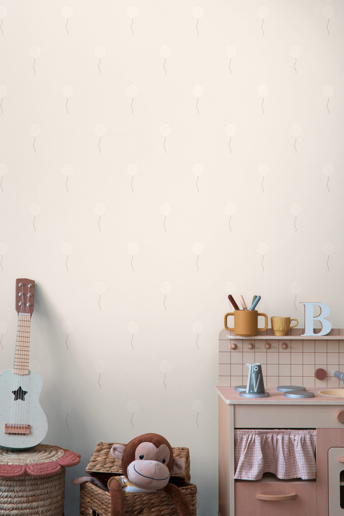 AS Vliestapete Kids Studio Kinderzimmertapete Creme 792642