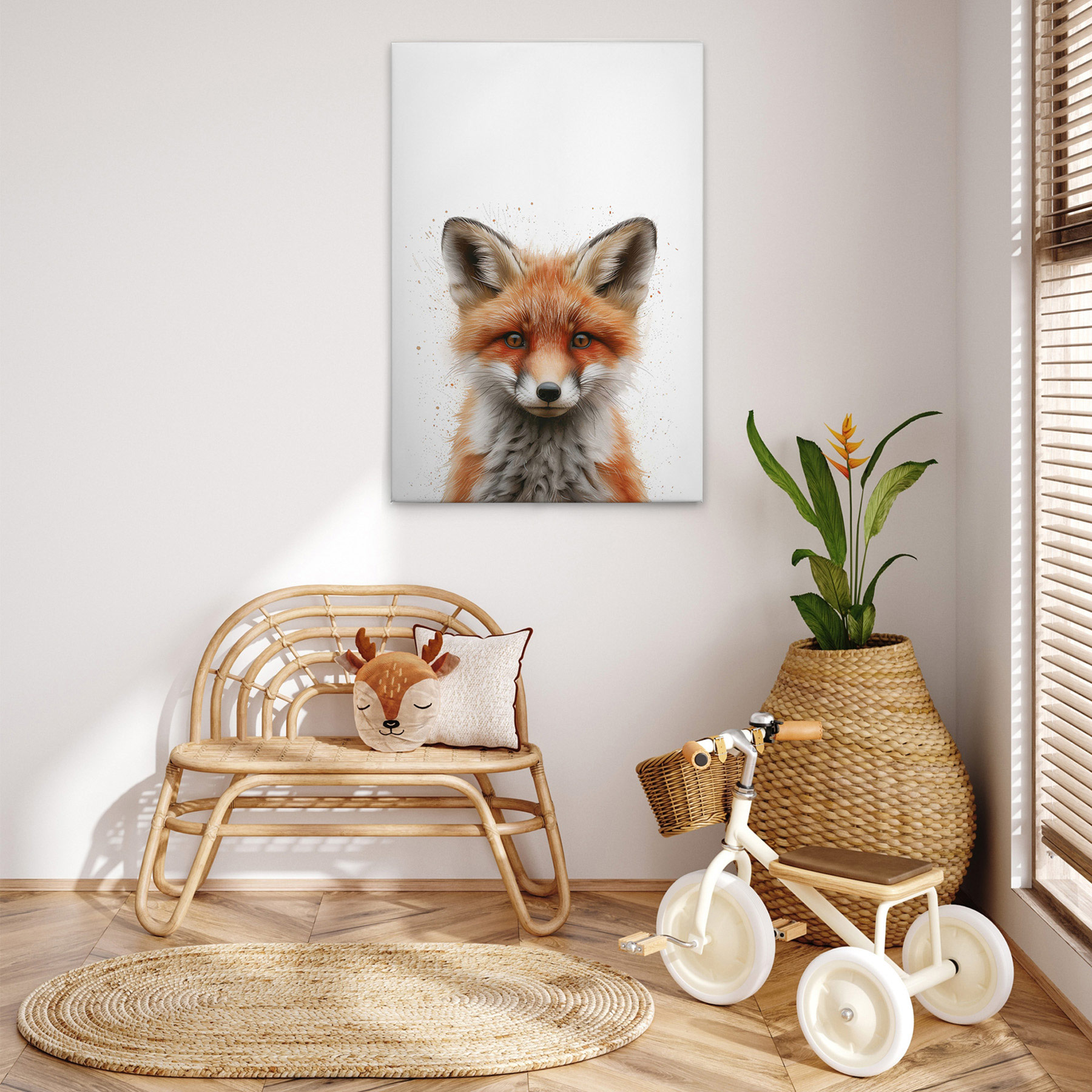 AS Leinwandbild Baby Fox DD132977
