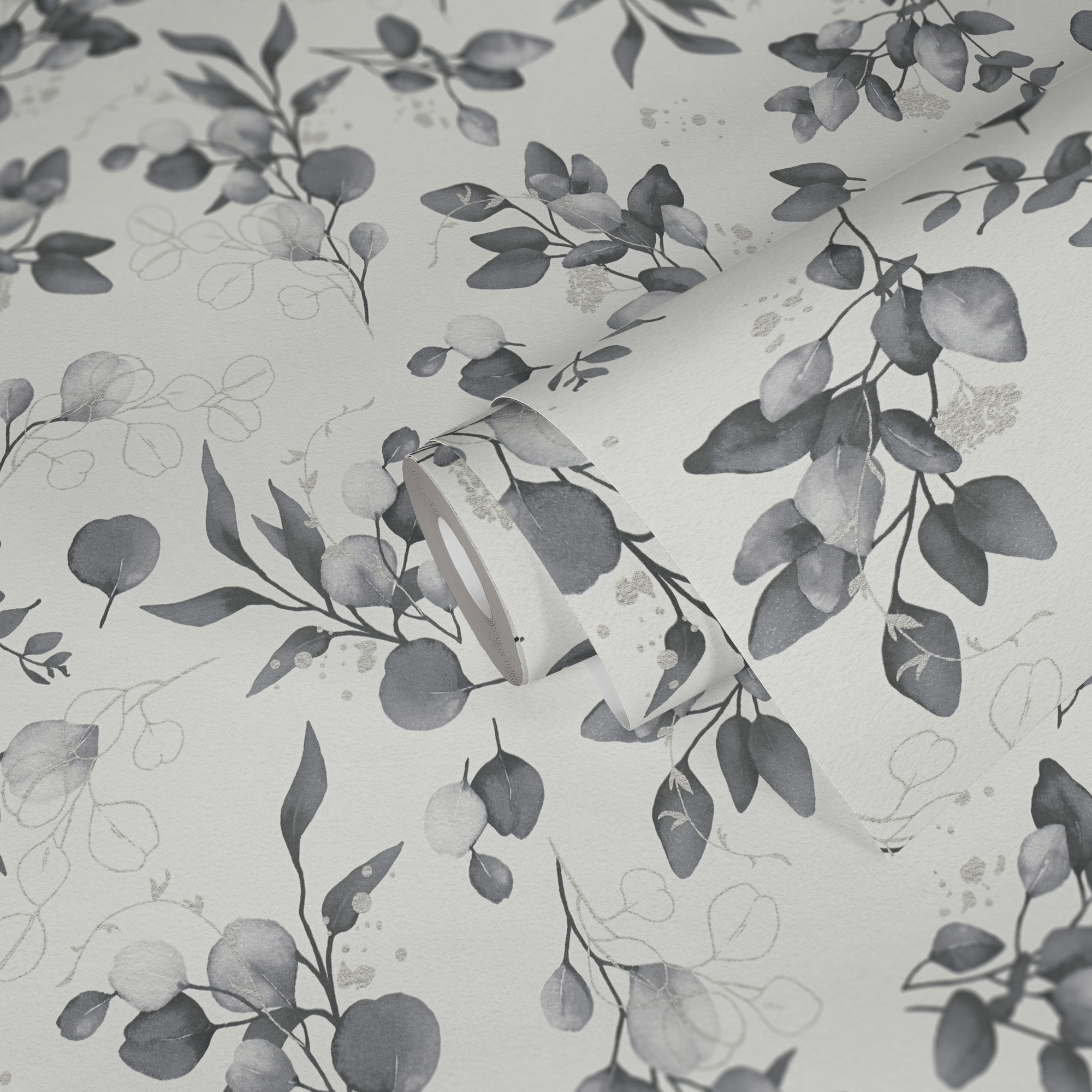 AS Vliestapete Pure Elegance Floral Weiß 397686