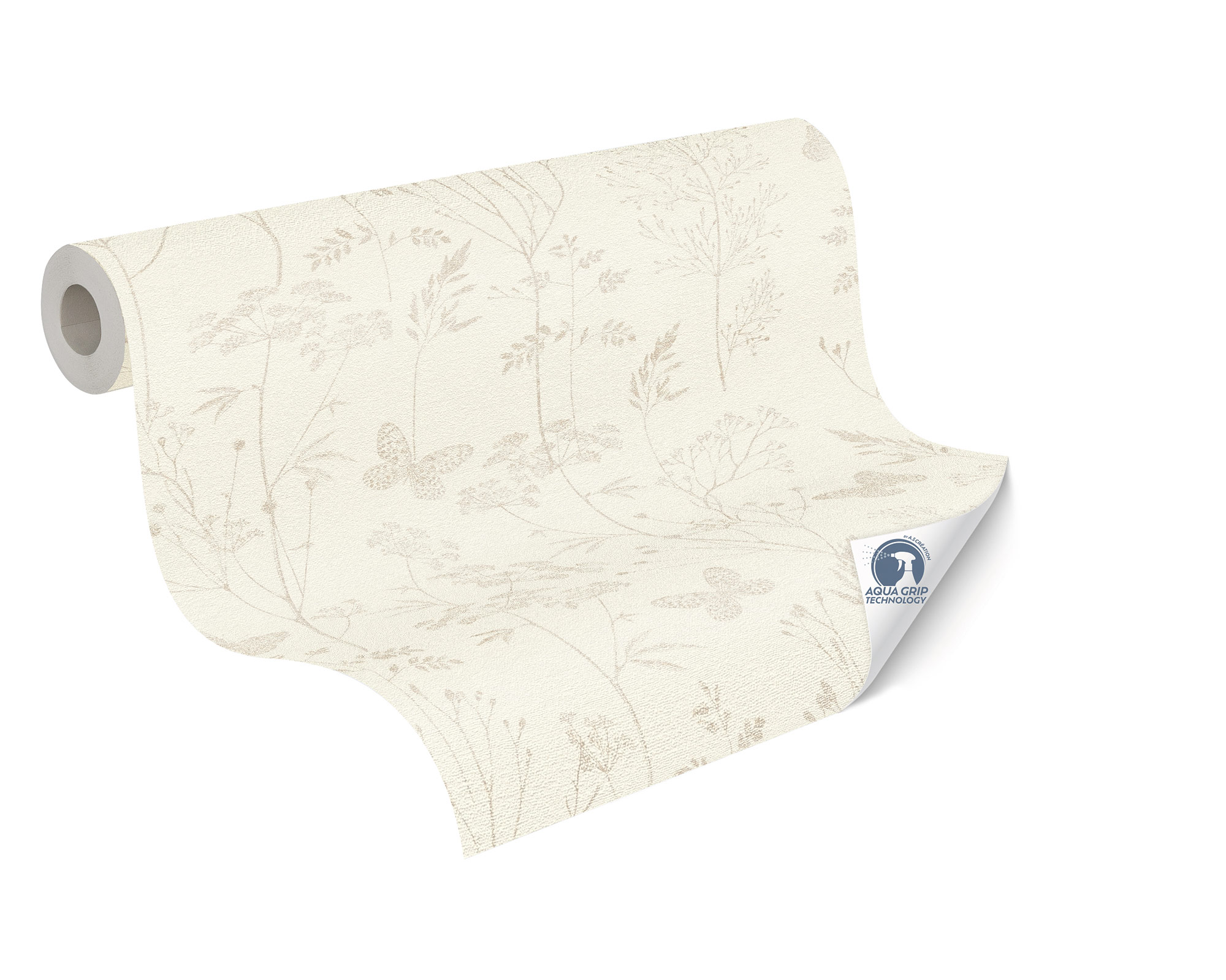 AS Vliestapete Cosiness Designdrop 2 Floral Weiß 792831