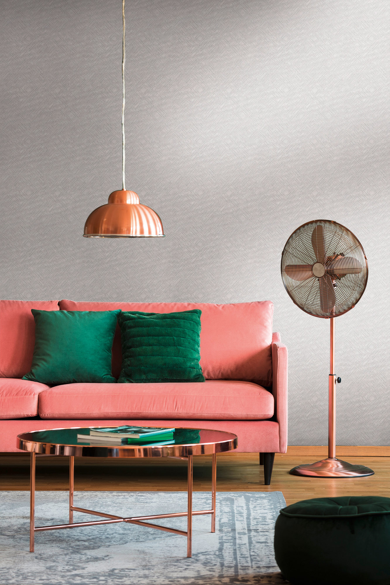 AS Vliestapete MS Travel Styles Geometrisch Hellgrau 388284