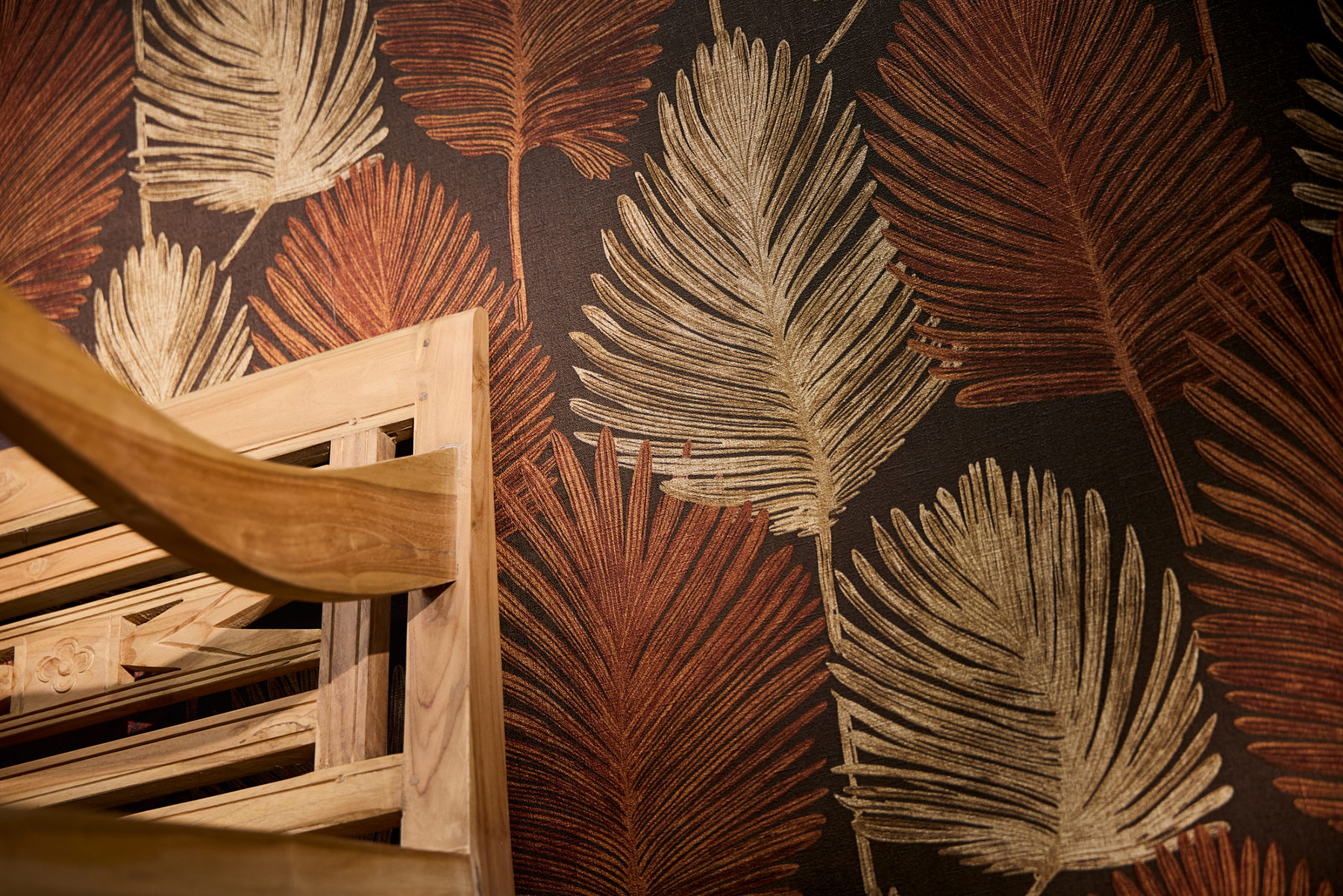 AS Vliestapete MS Hot Spots Floral Braun 786735