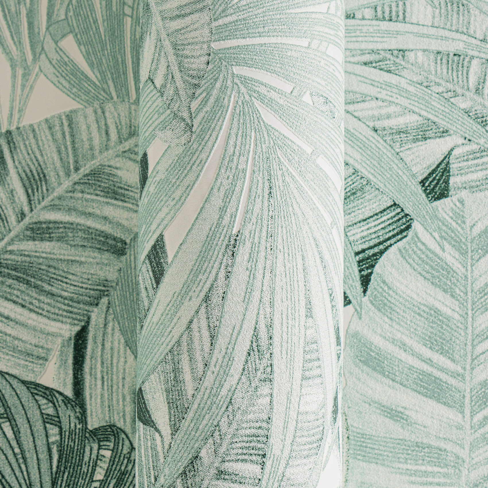 AS Vliestapete Attractive 2 Blätter Dschungel grün 368201