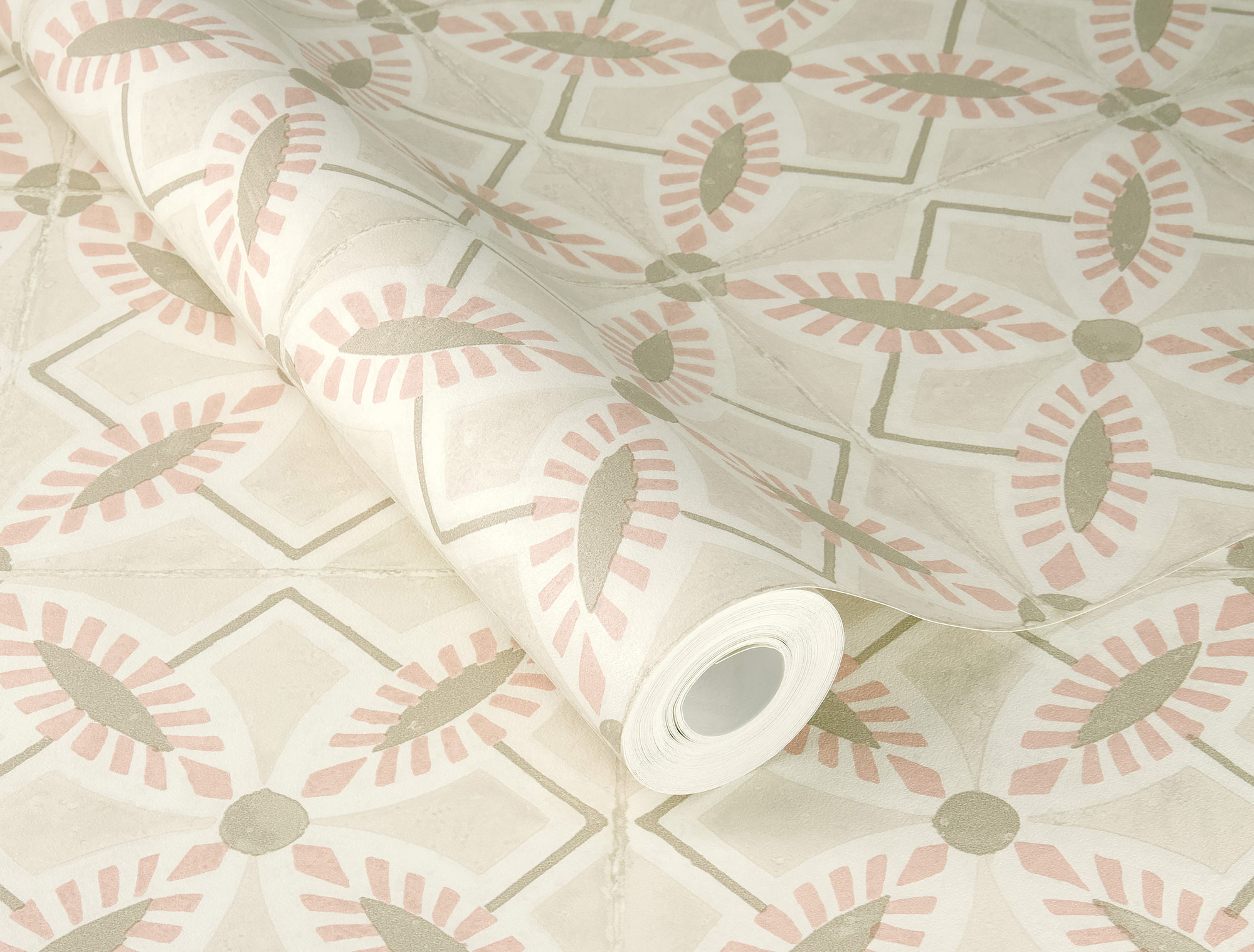 Rasch Vliestapete Beachhouse Rosa-Blassrosa 410273