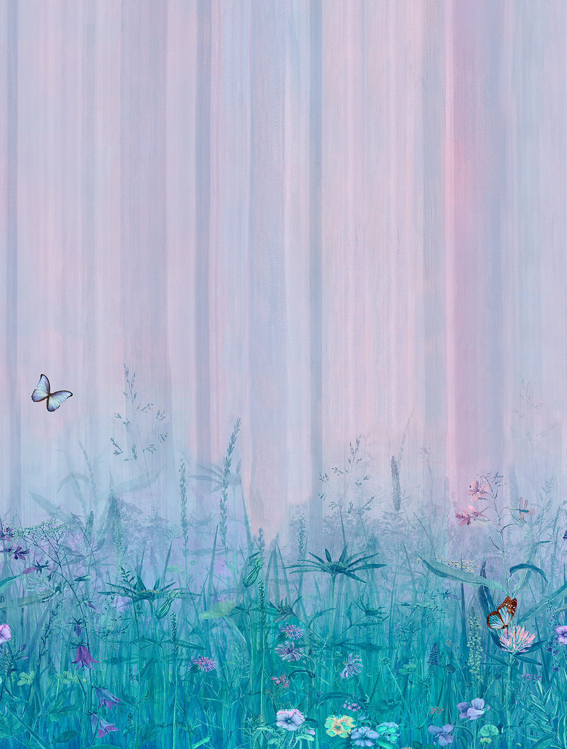 Decoprint Fototapete Cute Walls Wildblumenwiese CW60232