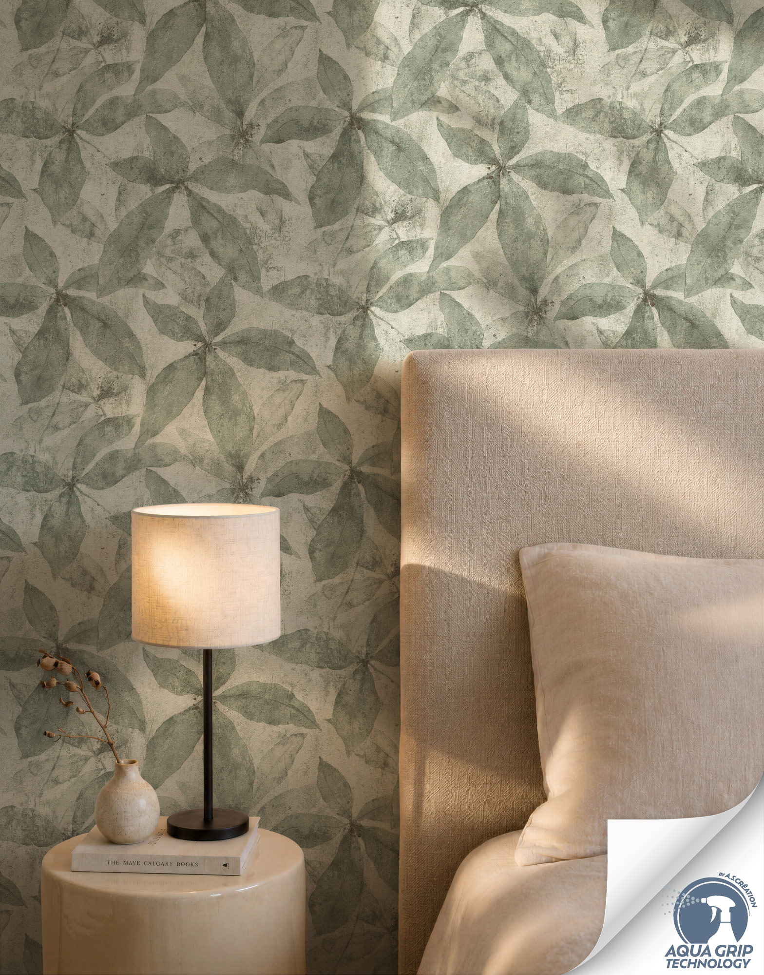 AS Vliestapete Cosiness Designdrop 2 Natur Creme 793202