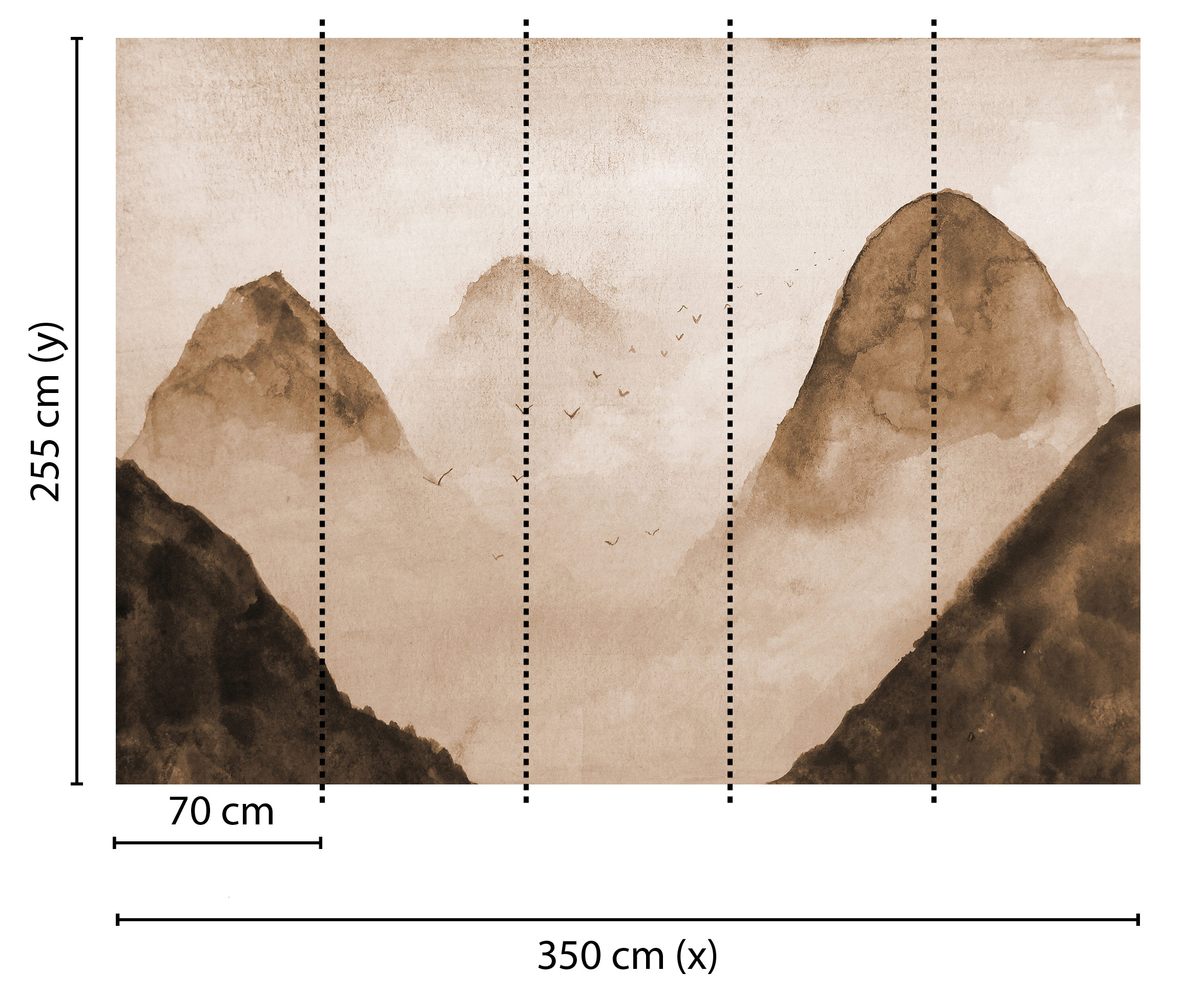 AS Fototapete Designwalls Misty Rocks DD118612