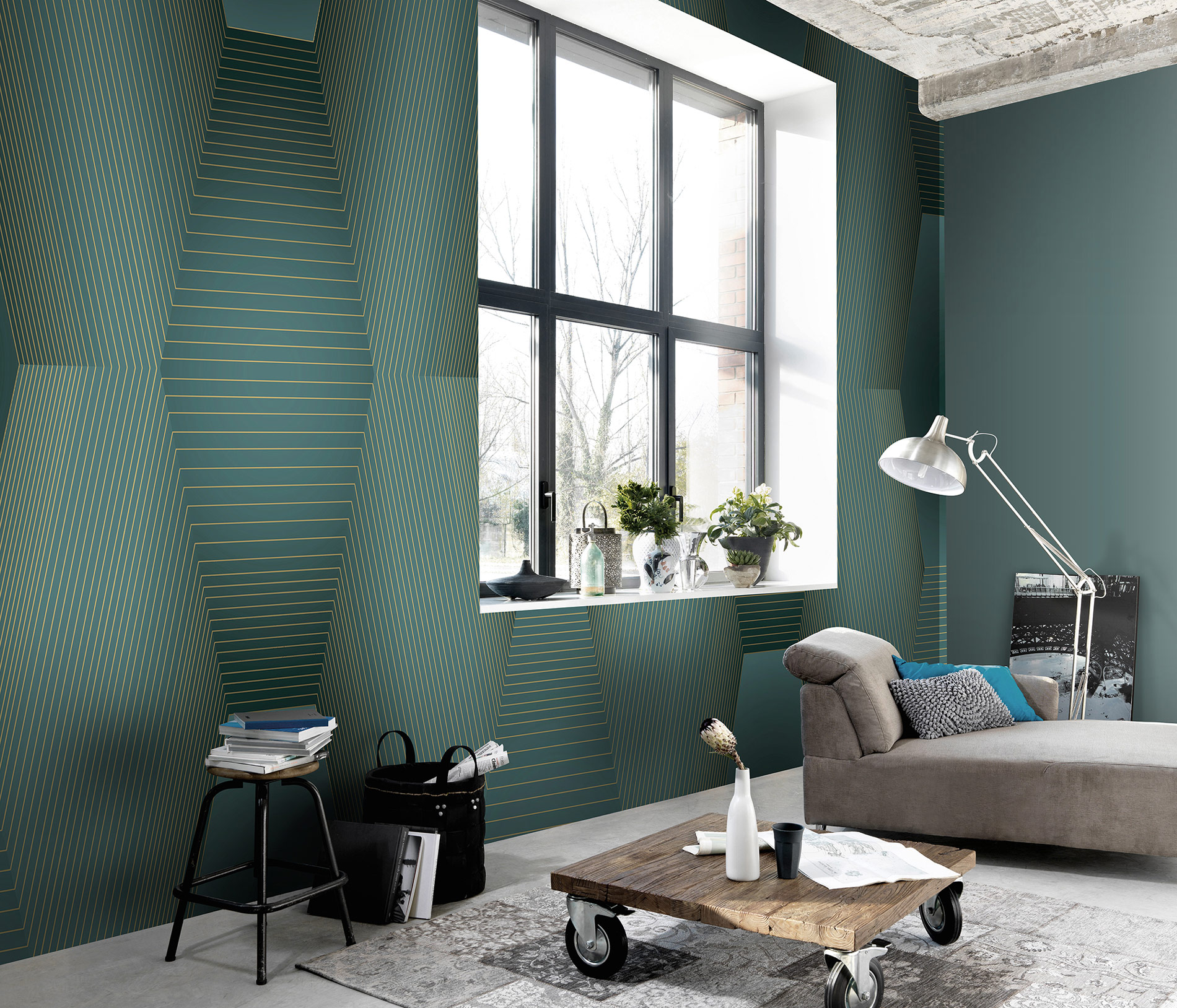 Erismann Fototapete GMK Art Edition Orion blau 224720