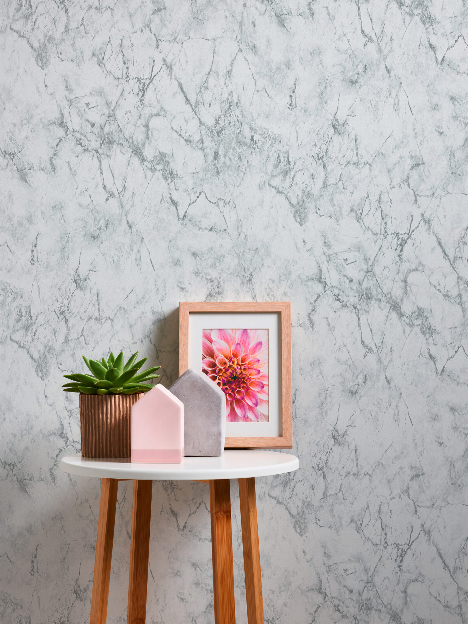 AS Vliestapete Elements 2 Marmortapete Weiß 361572