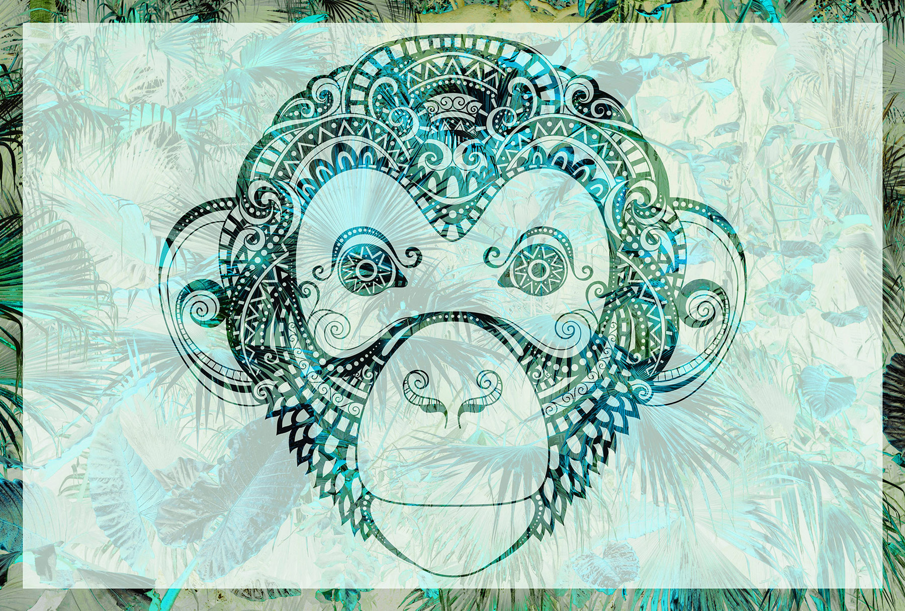 AS Fototapete Atelier 47 MonkeyPattern DD118095