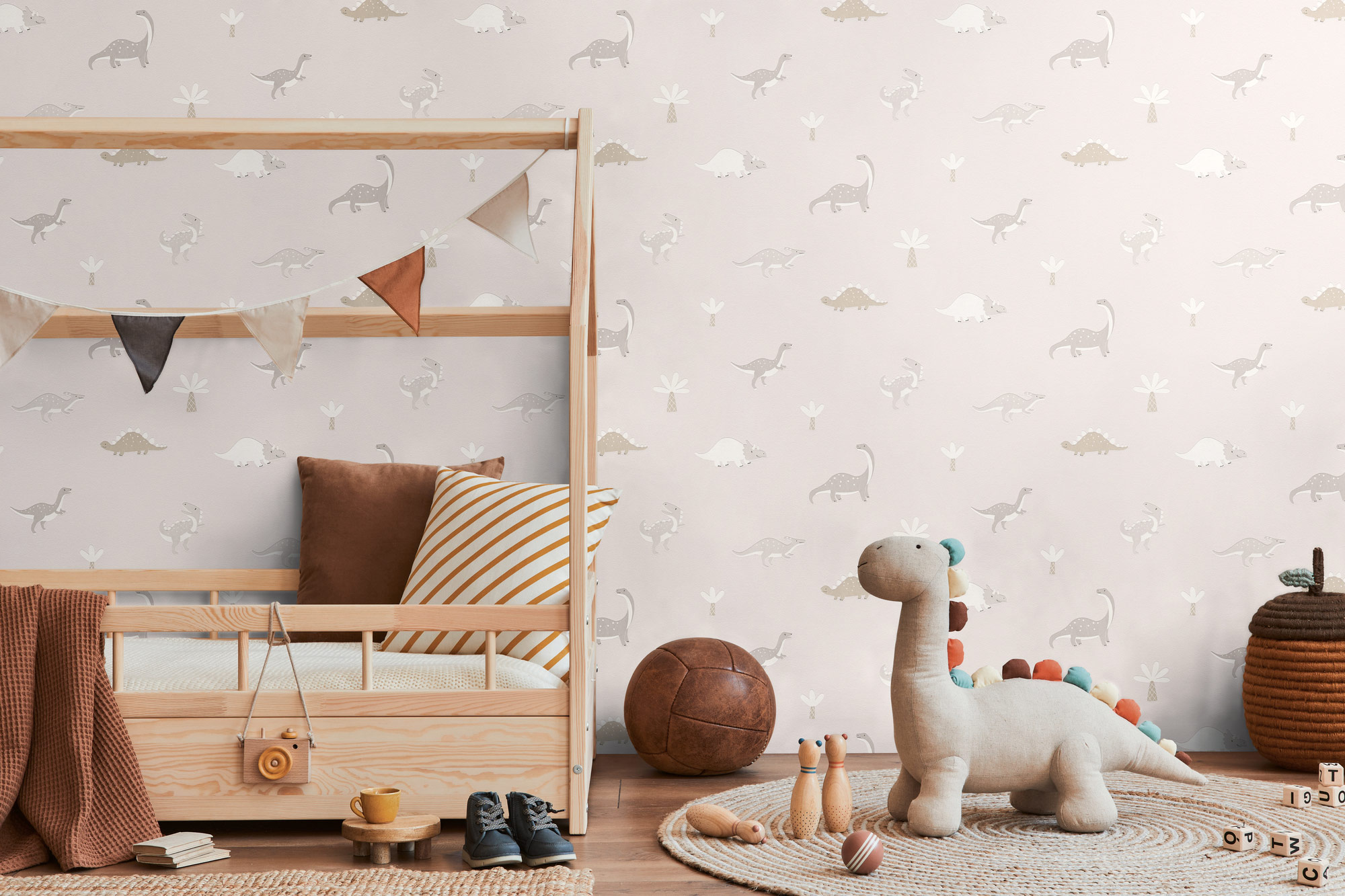 AS Vliestapete Kids Studio Kinderzimmertapete Grau 792571