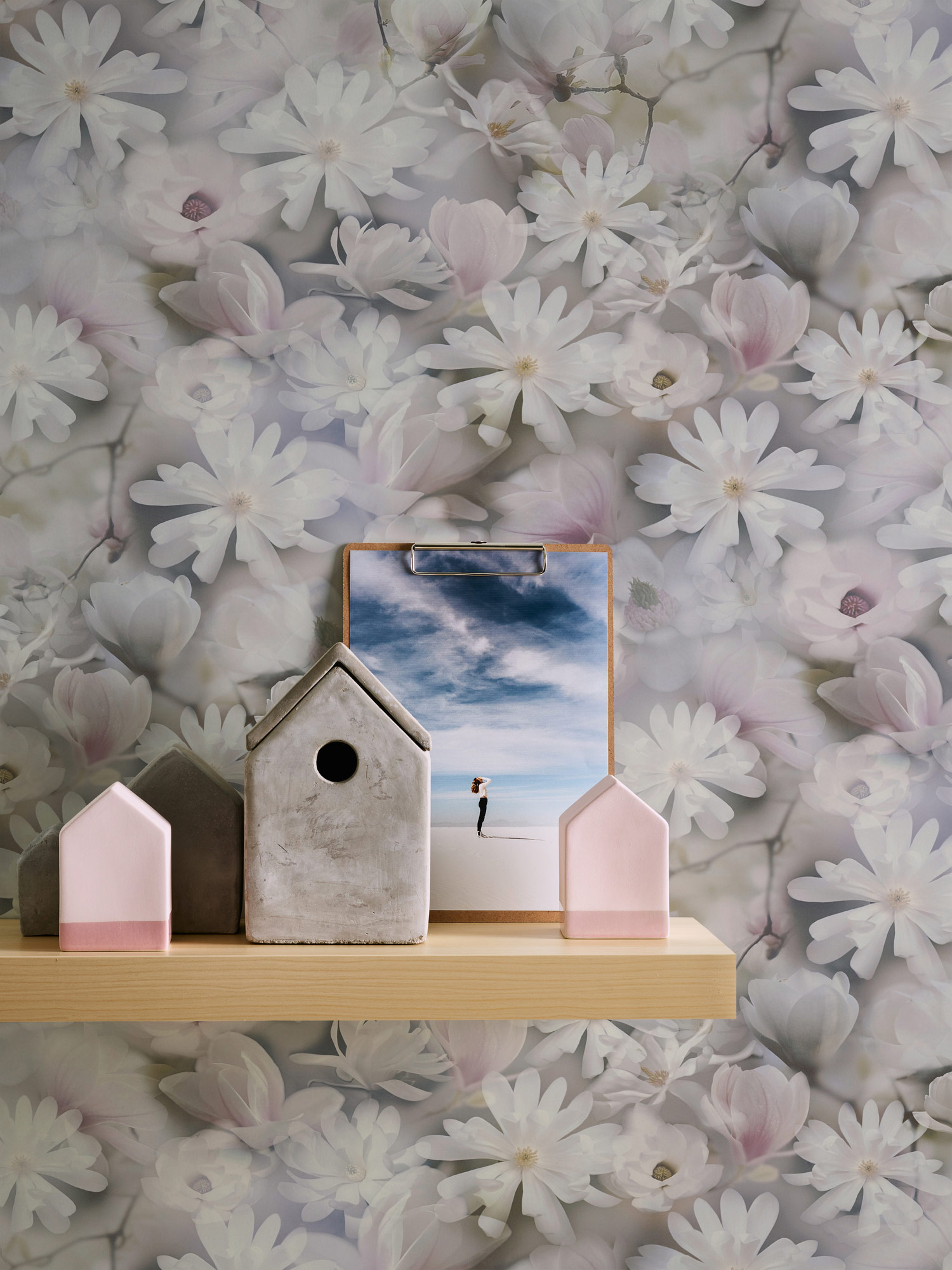 AS Vliestapete PintWalls Florale Tapete Pastell 387223