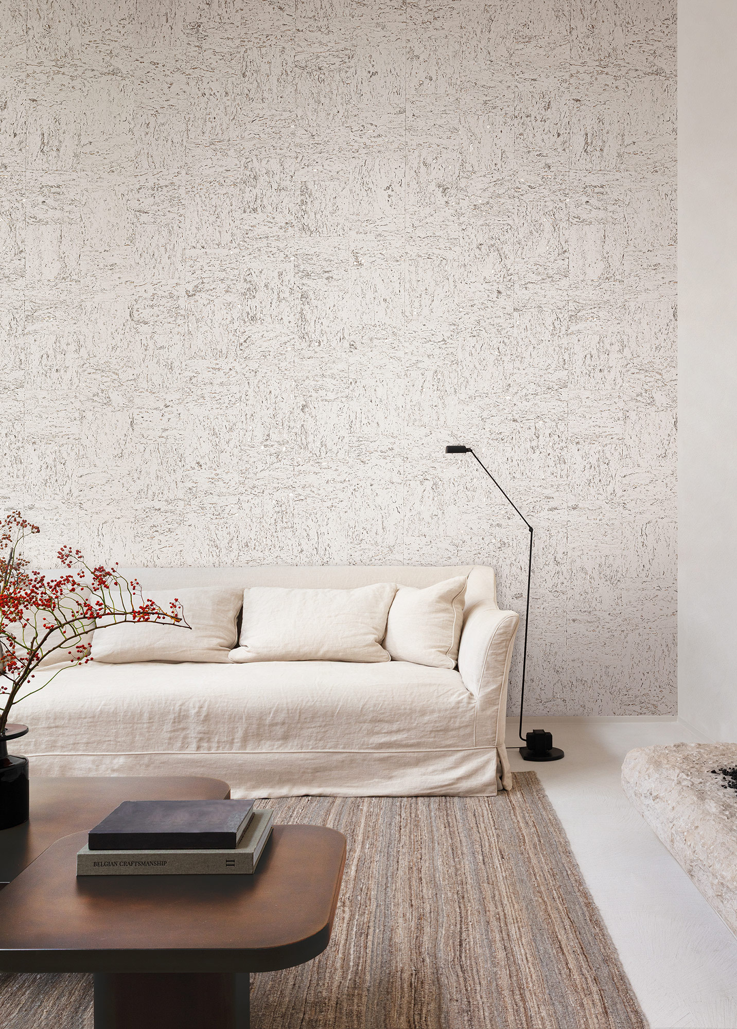 Masureel Vliestapete Erosion Suber Snow ERO501