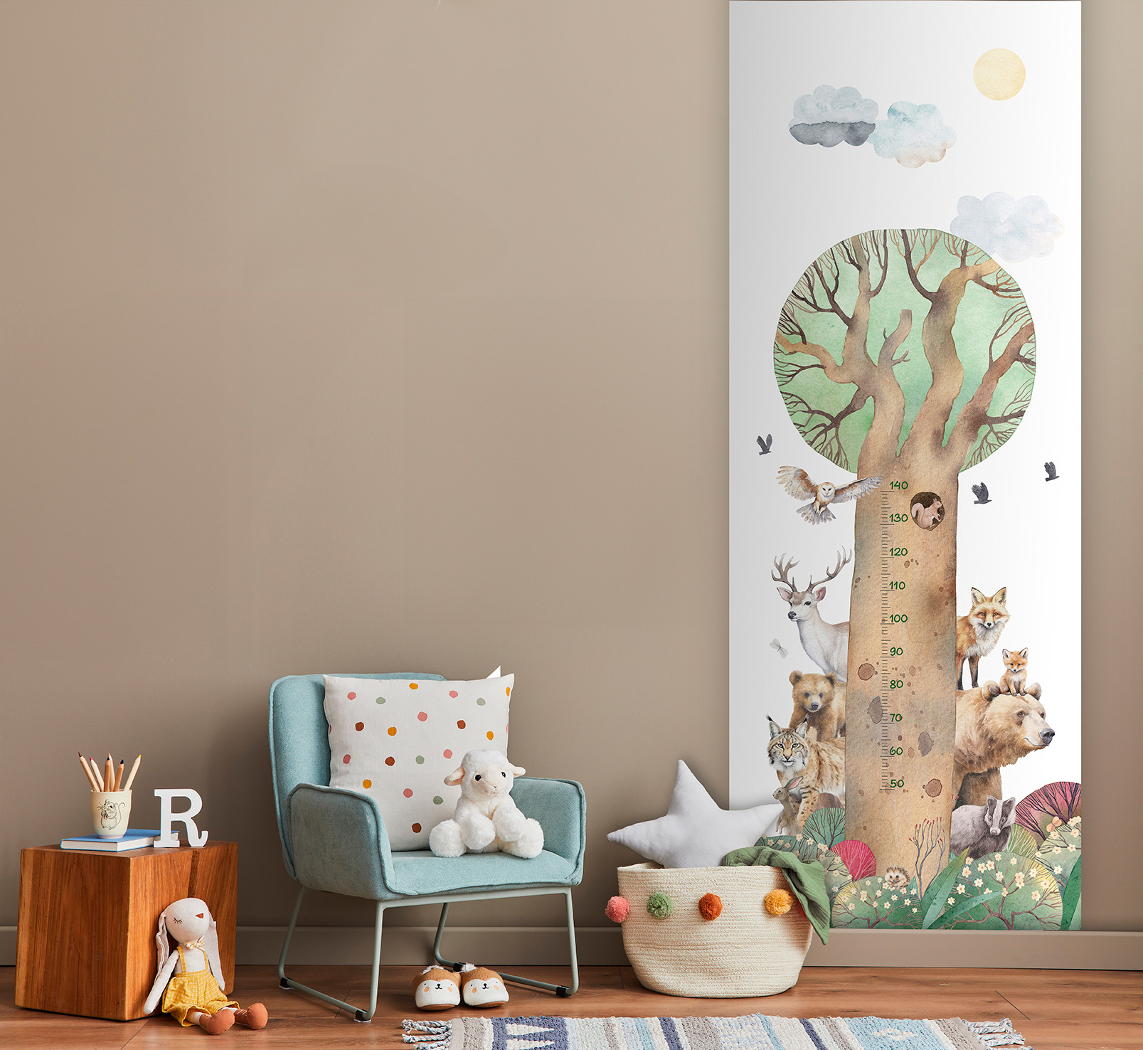 Decoprint Fototapete Cute Walls Waldfreunde CW60601