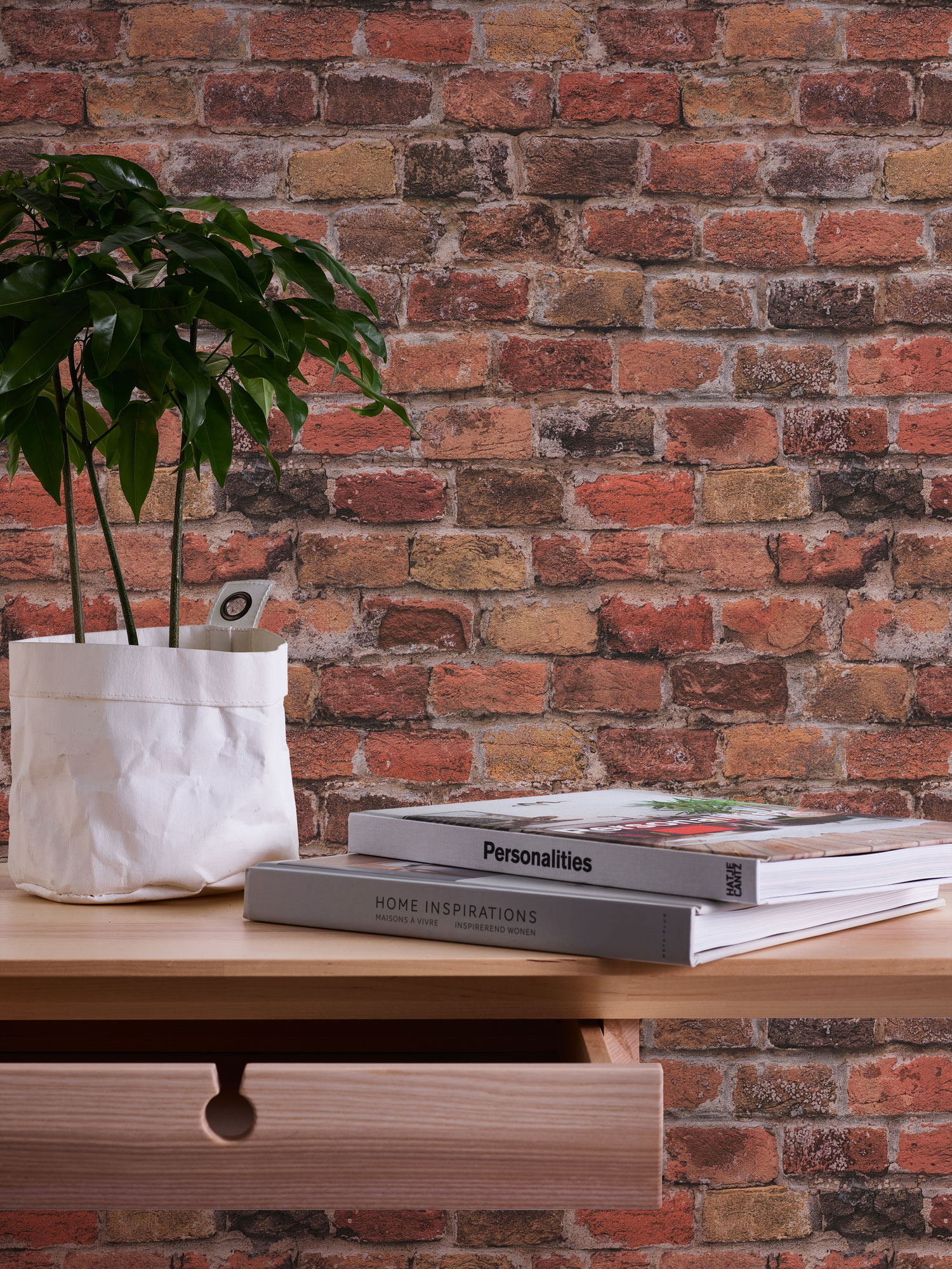 AS Vliestapete Bricks & Stones Backstein Tapete 388141