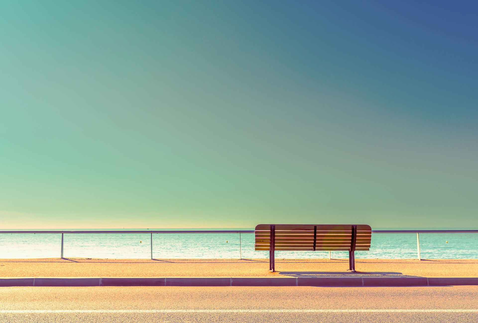 AS Fototapete Designwalls 2.0 Bench and Sea DD118957