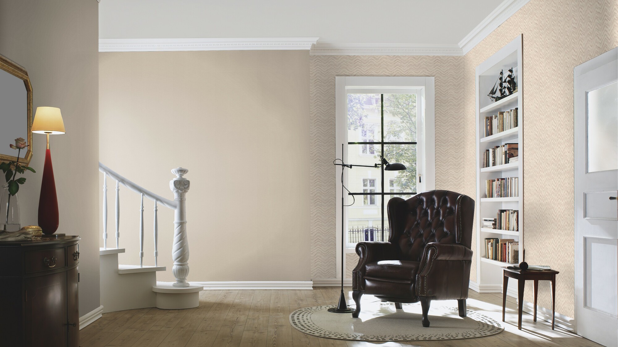 Rasch Vliestapete Barbara Home 3 Dreiecke Streifen 560954