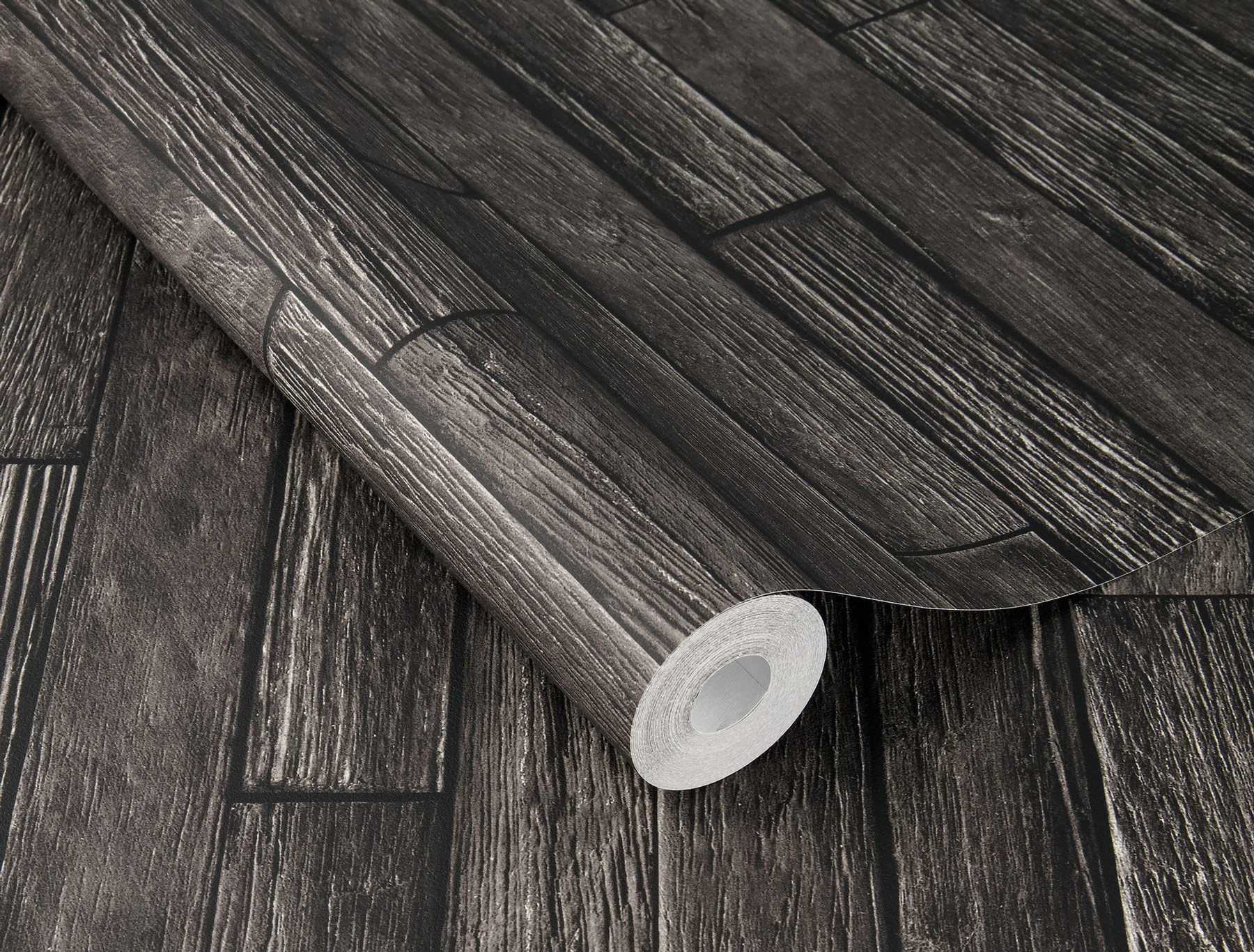 Rasch Vliestapete Allegretto Schwarz-Anthrazit 822533