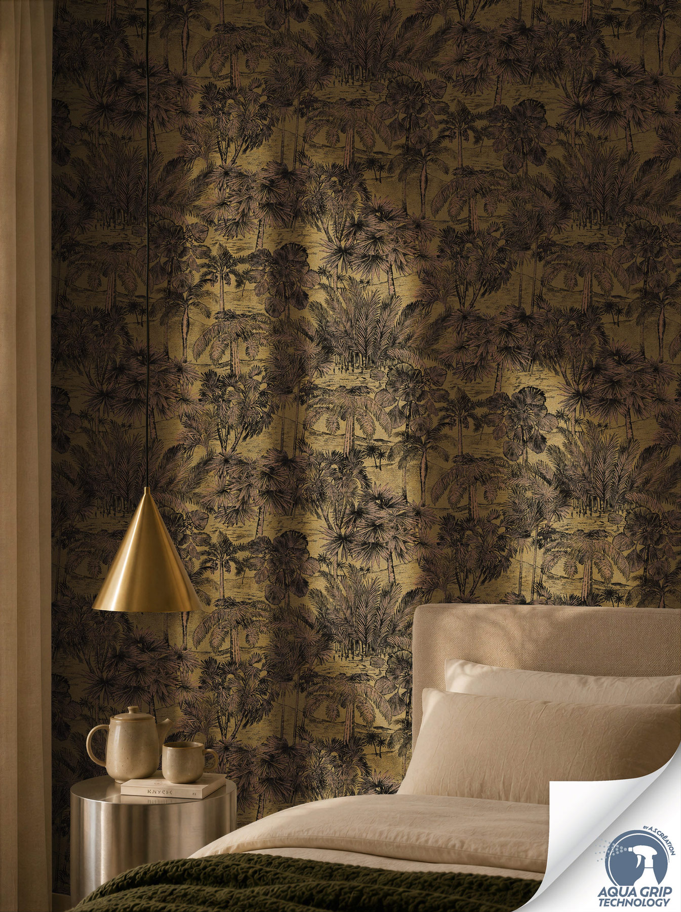 AS Vliestapete Cosiness Designdrop 2 Dschungel 793174