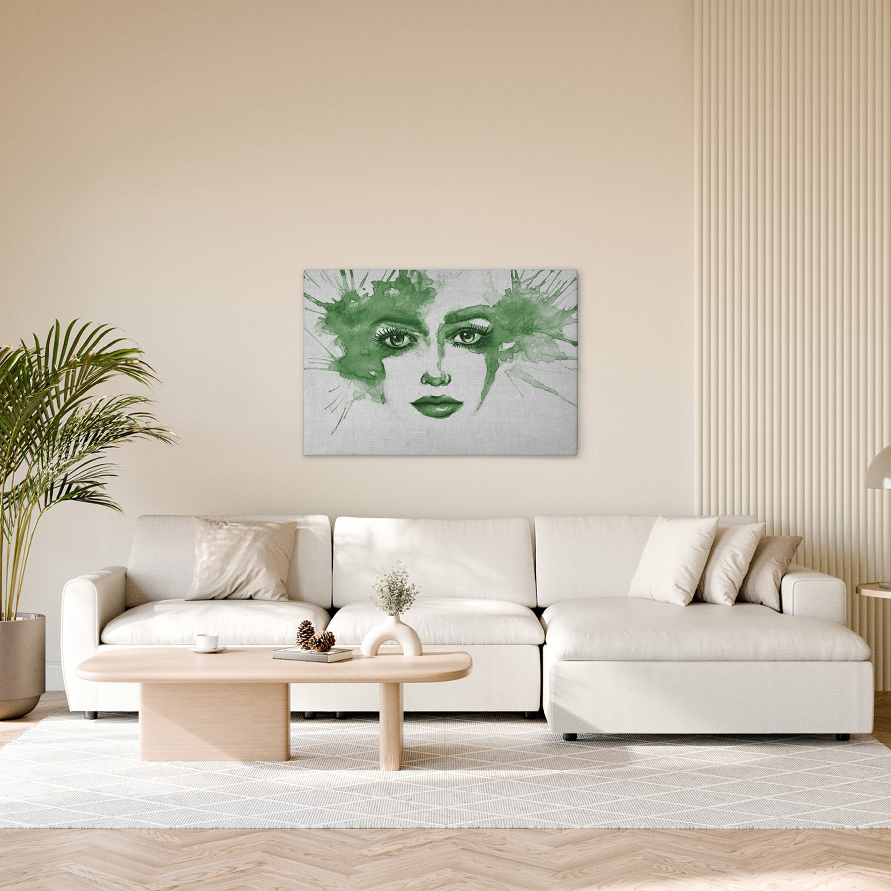 AS Leinwandbild Watercolor Face 2 DD132363