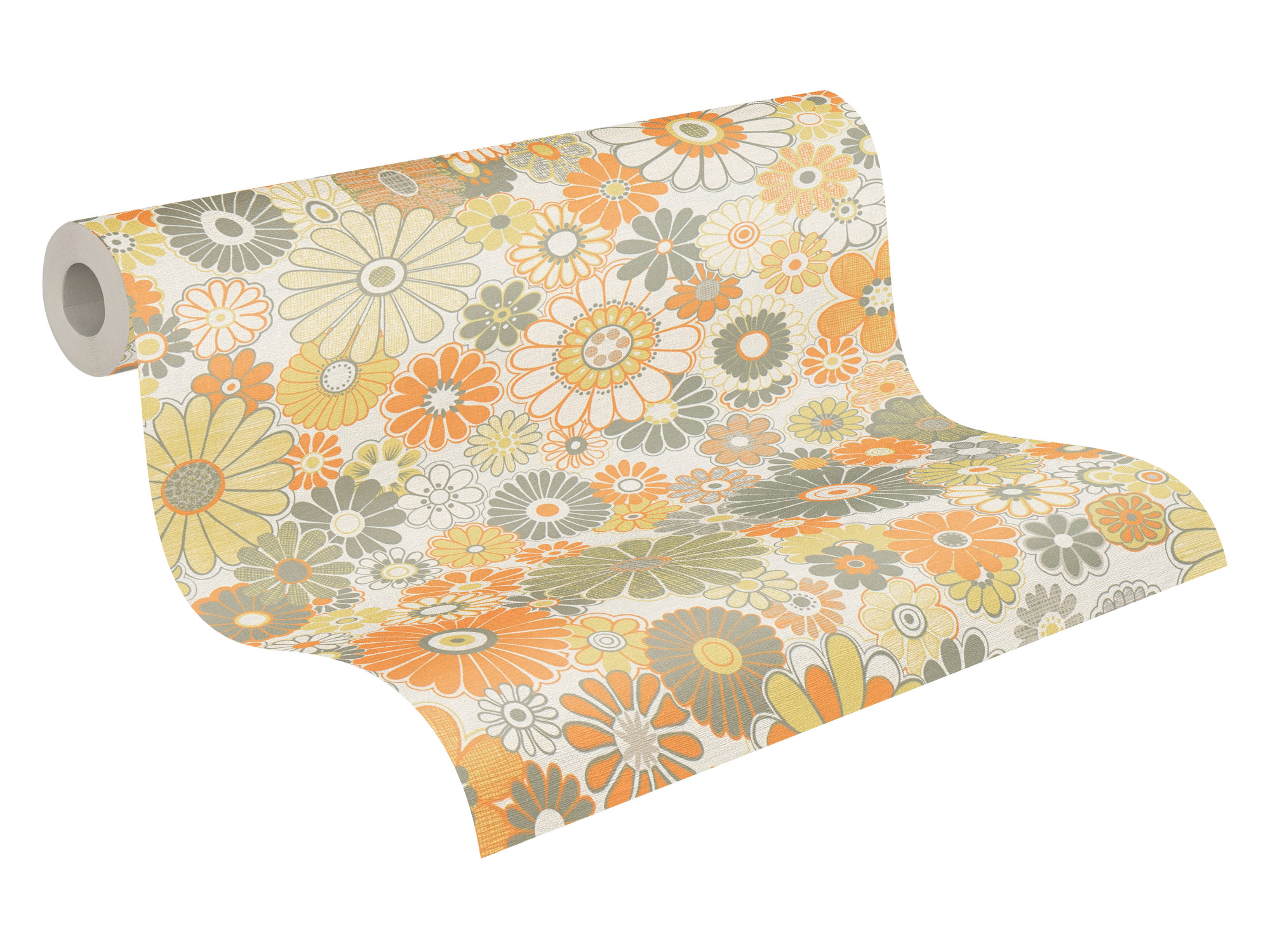 AS Creation Vliestapete Retro Chic Orange 395353