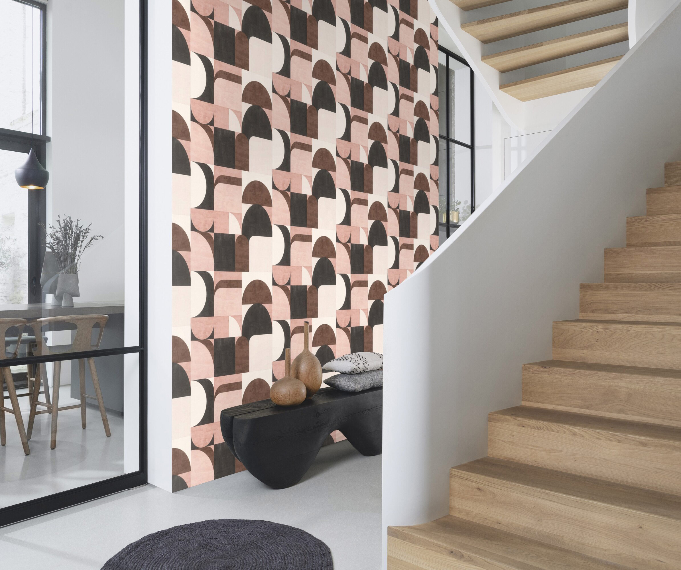 Rasch Vliestapete Symphony Braun-Dunkelbraun 866551