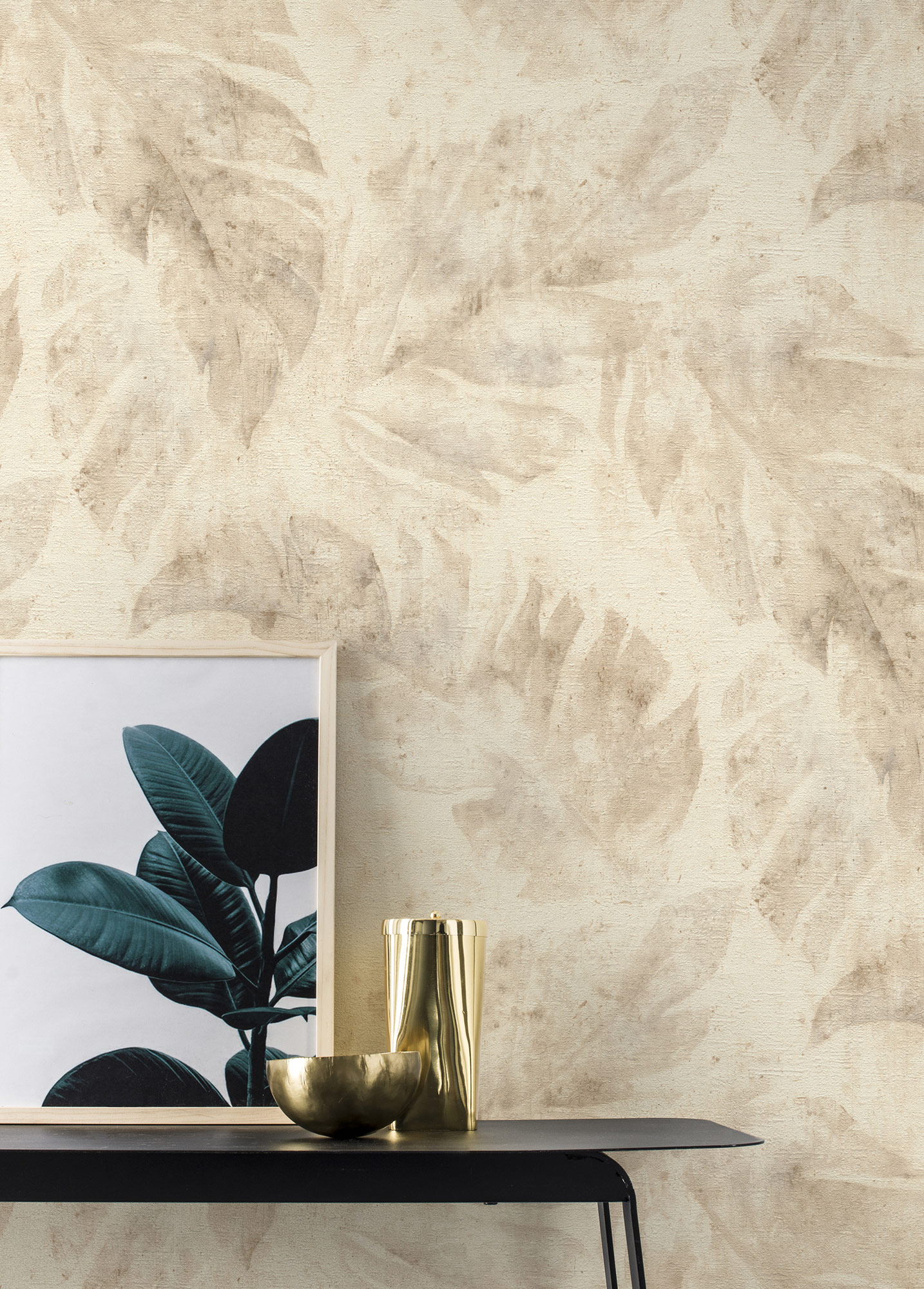 Rasch Vliestapete Beltesto Beige Botanical 416145